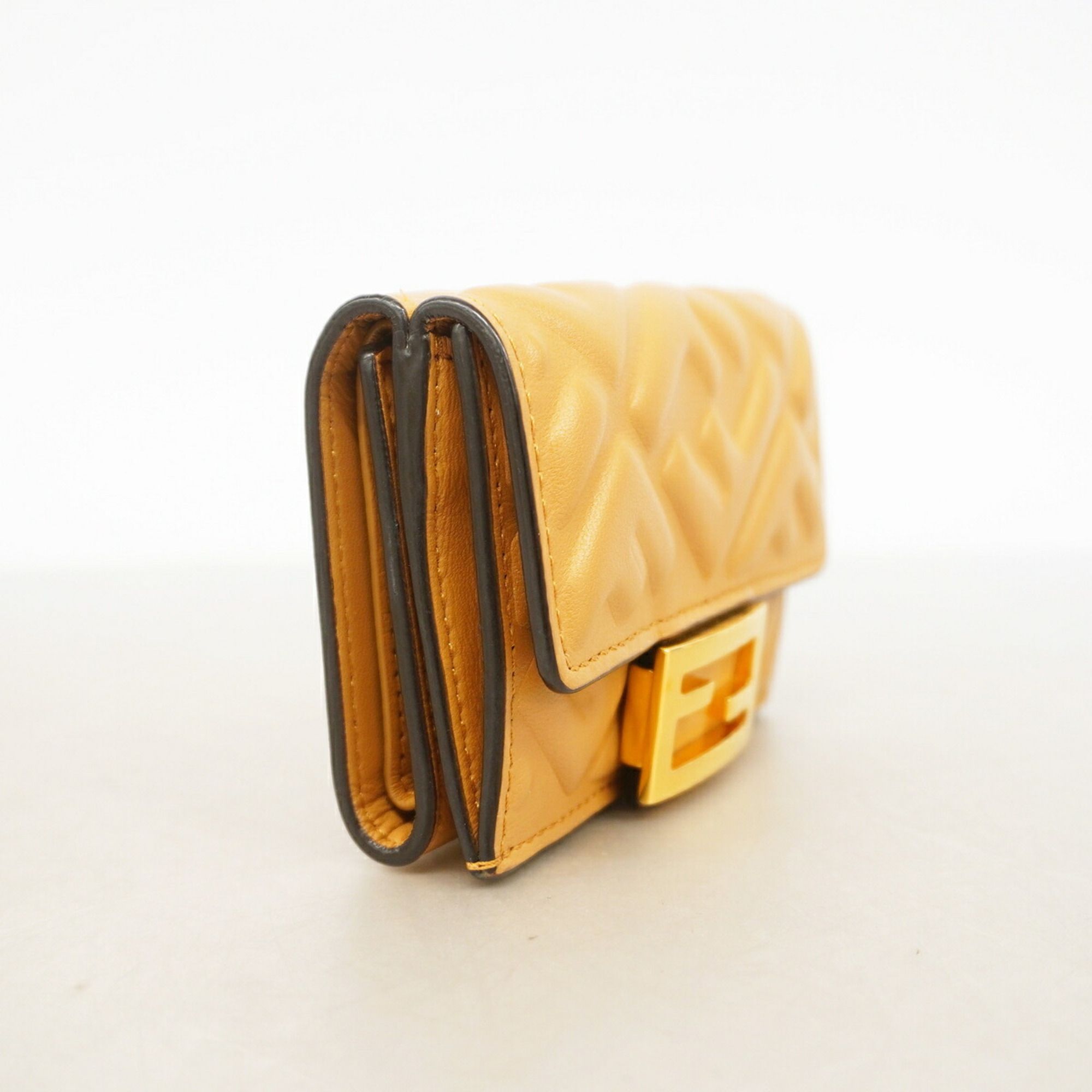 Leather Wallet (Tri-Fold) (Pre-Owned) - Fendi - Modalova