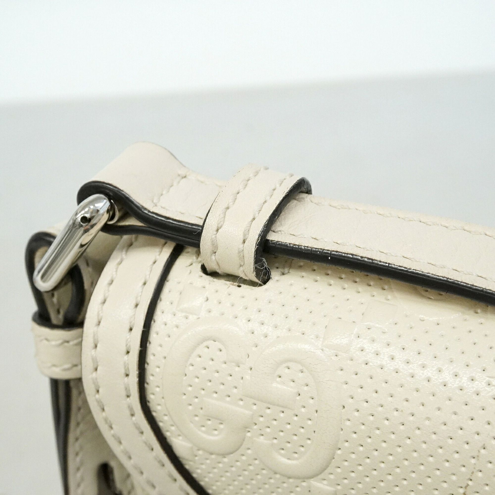 Leather Shoulder Bag (Pre-Owned) - Gucci - Modalova