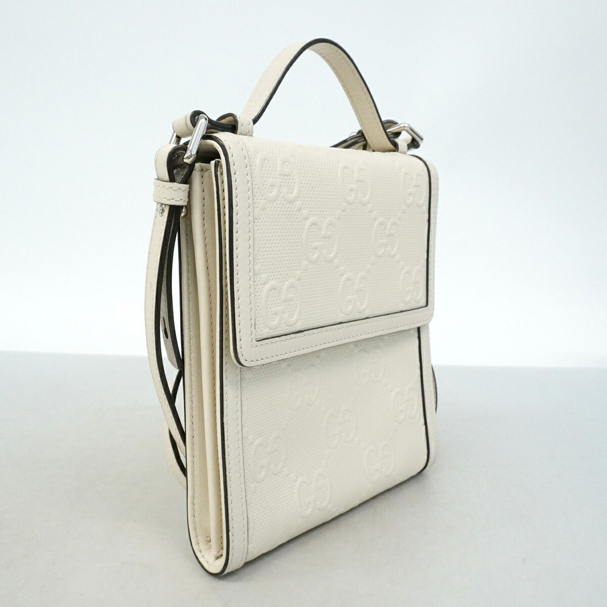 Leather Shoulder Bag (Pre-Owned) - Gucci - Modalova