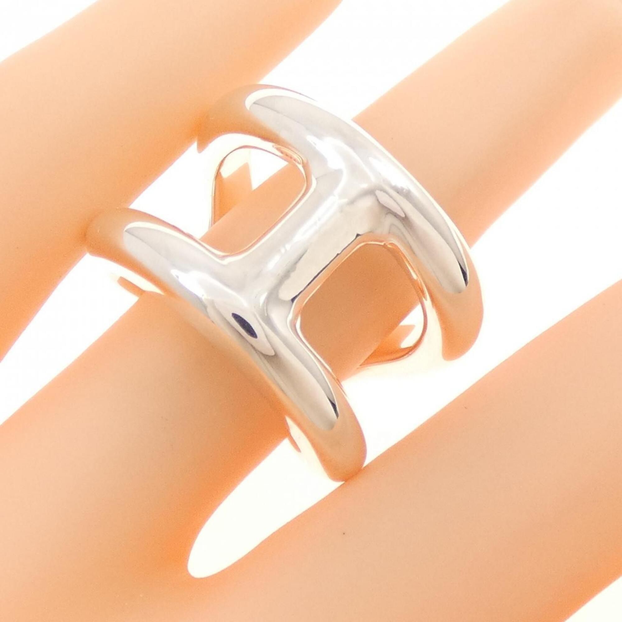 Silver 925 Band Ring (Pre-Owned) - Hermes - Modalova