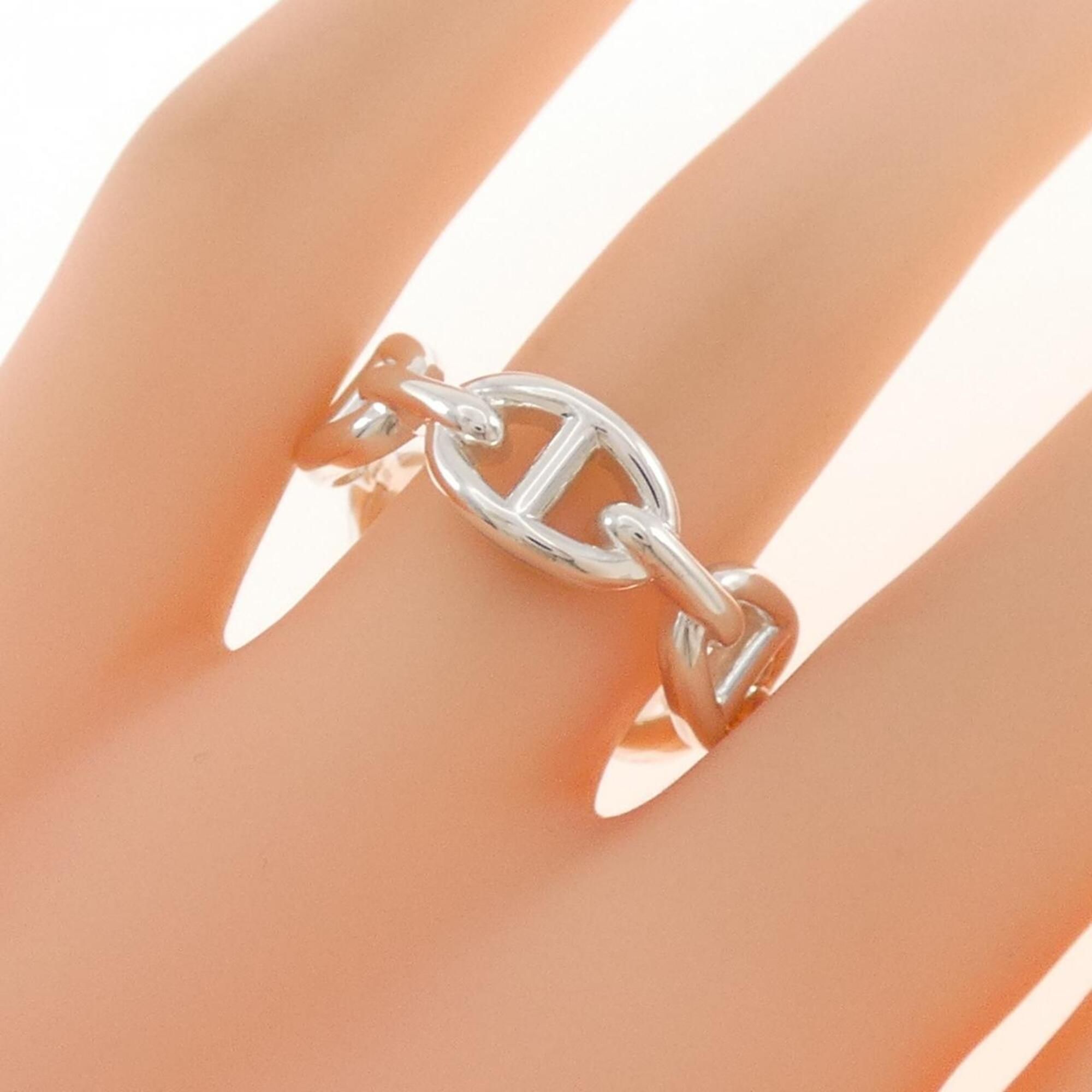 Silver 925 Band Ring (Pre-Owned) - Hermes - Modalova