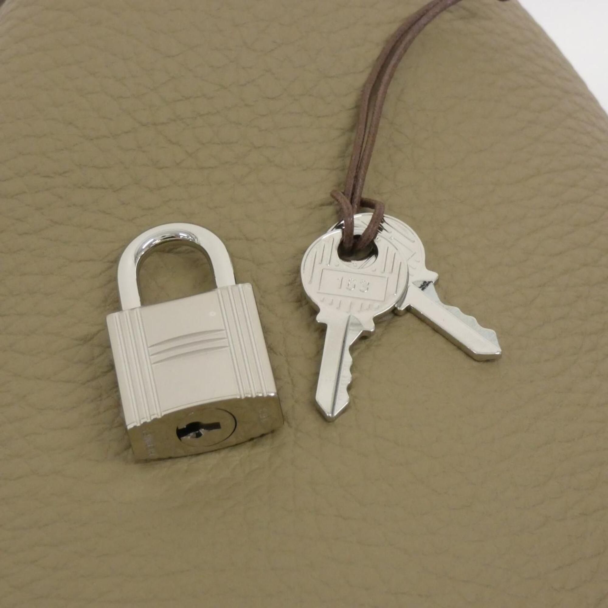 Taurillon Clemence Leather Handbag (Pre-Owned) - Hermes - Modalova