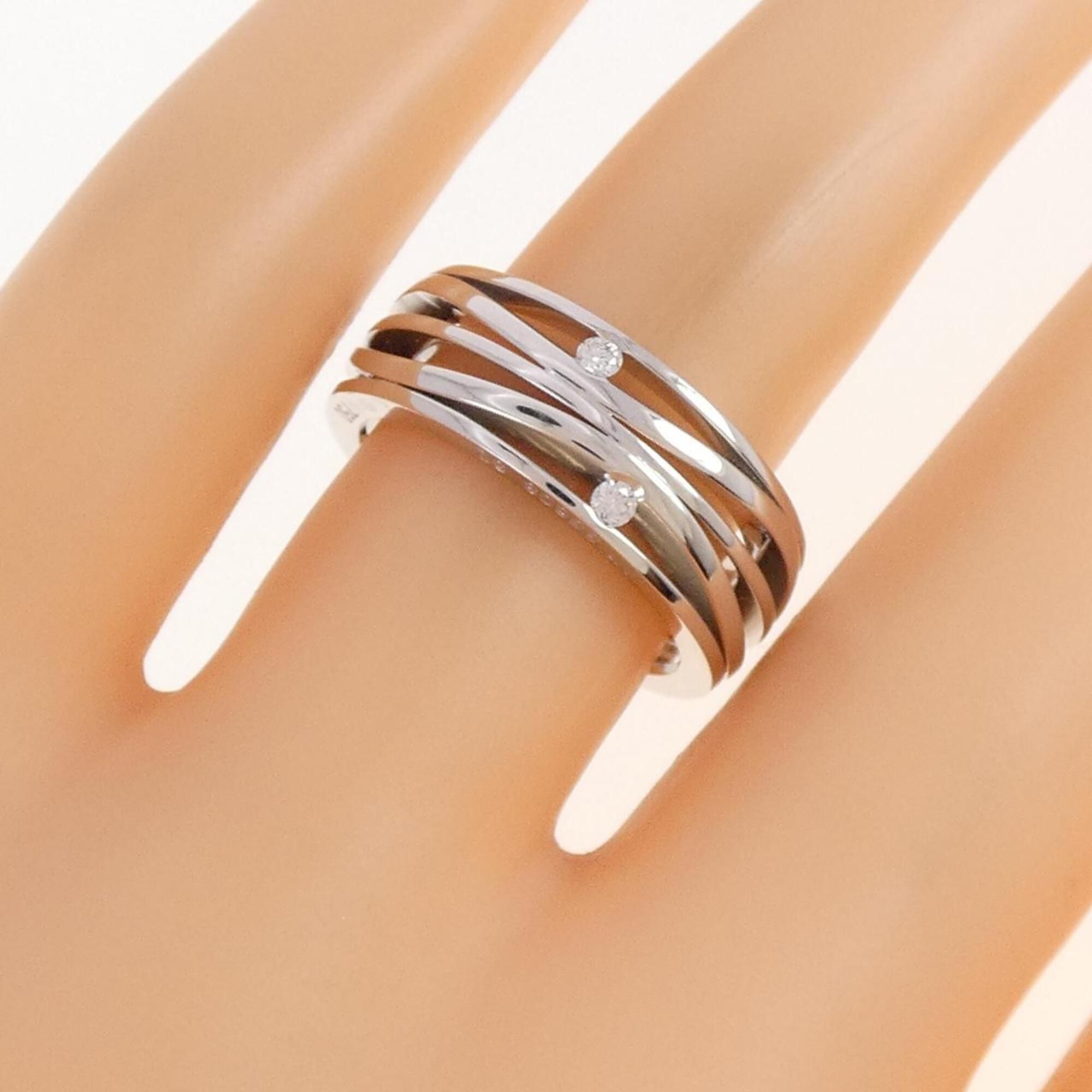 White Gold (18K) Band Ring (Pre-Owned) - Omega - Modalova