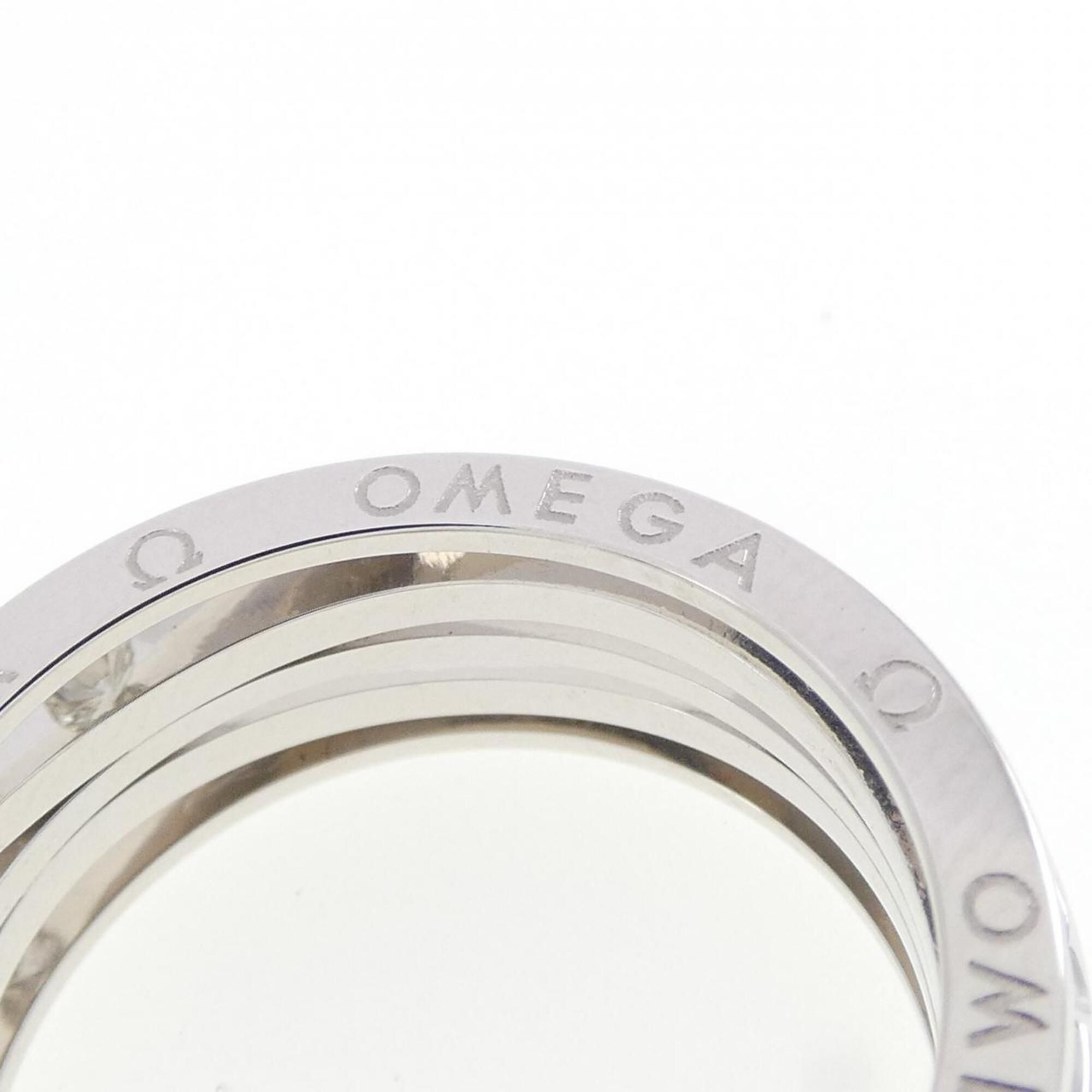 White Gold (18K) Band Ring (Pre-Owned) - Omega - Modalova