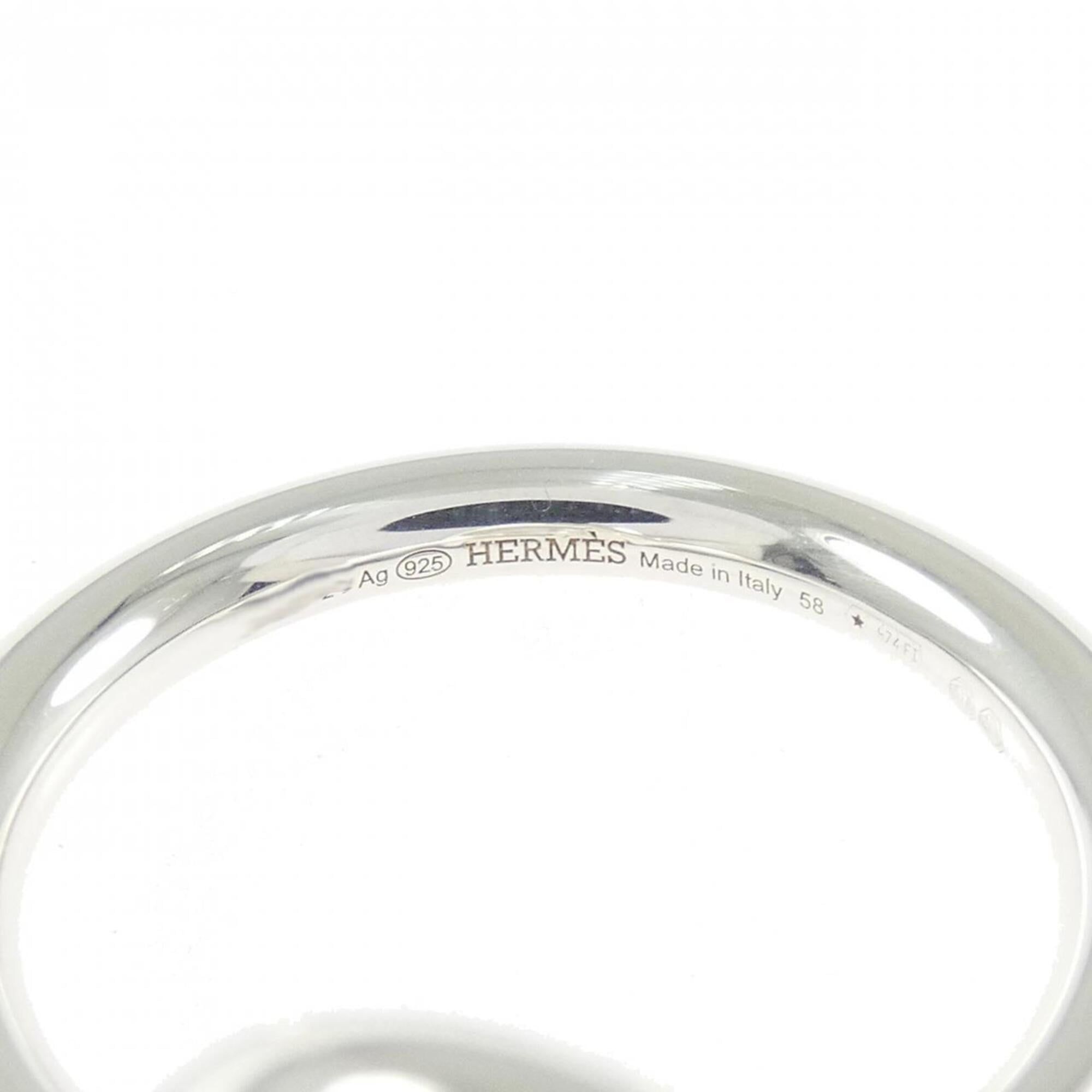 Silver 925 Band Ring (Pre-Owned) - Hermes - Modalova