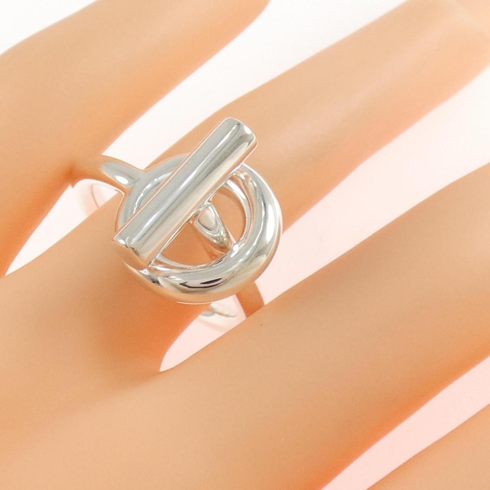 Silver 925 Band Ring (Pre-Owned) - Hermes - Modalova