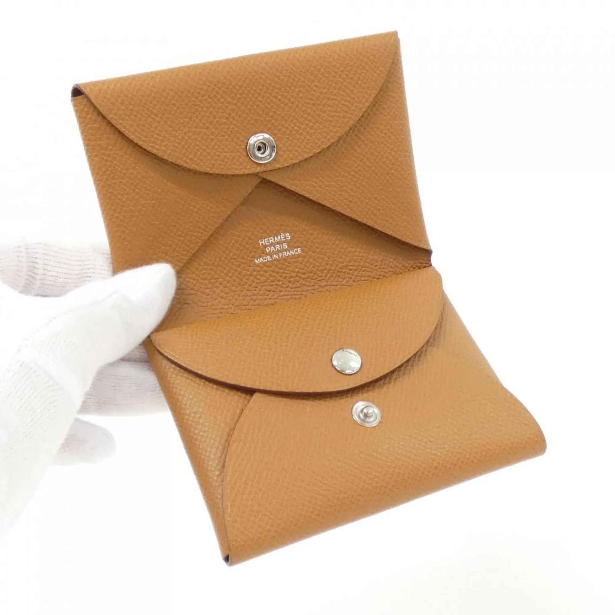 Epsom Leather Coin Purse/Coin Case (Pre-Owned) - Hermes - Modalova