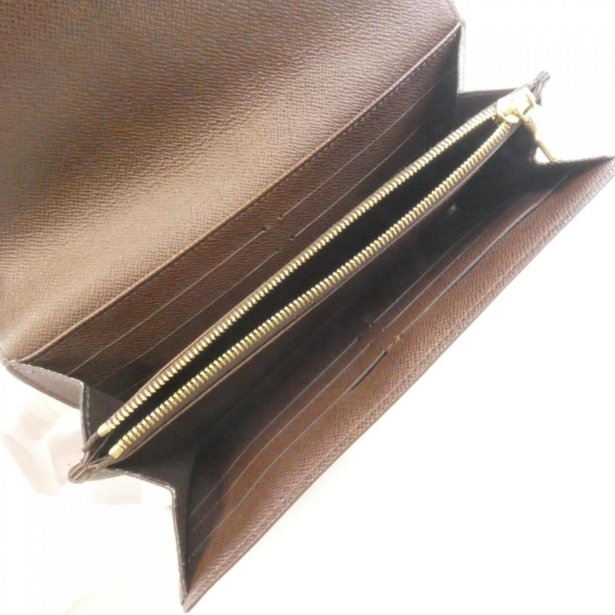 Coated Canvas Long Wallet (Bi-Fold) (Pre-Owned) - Louis Vuitton - Modalova