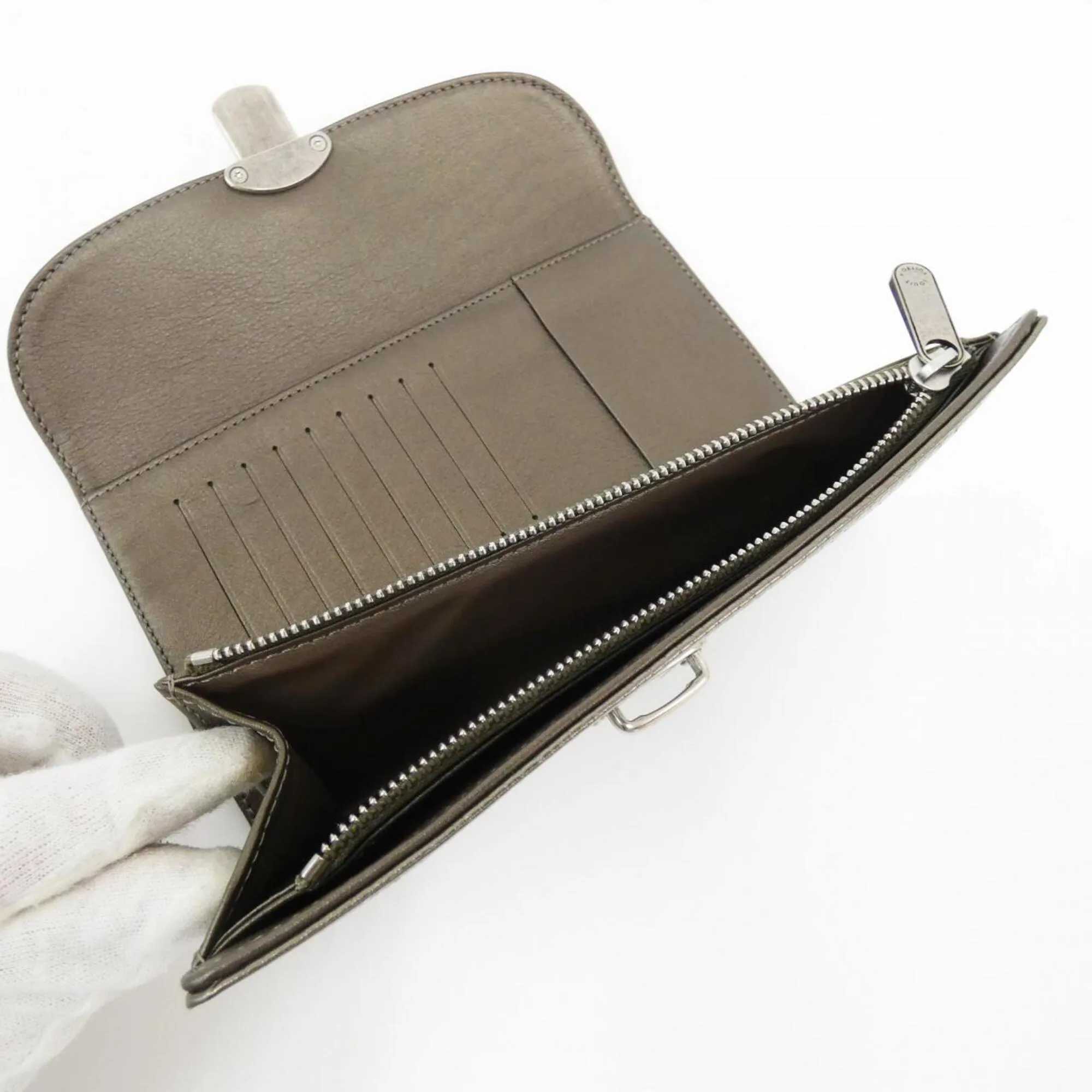 Leather Long Wallet (Bi-Fold) (Pre-Owned) - Louis Vuitton - Modalova