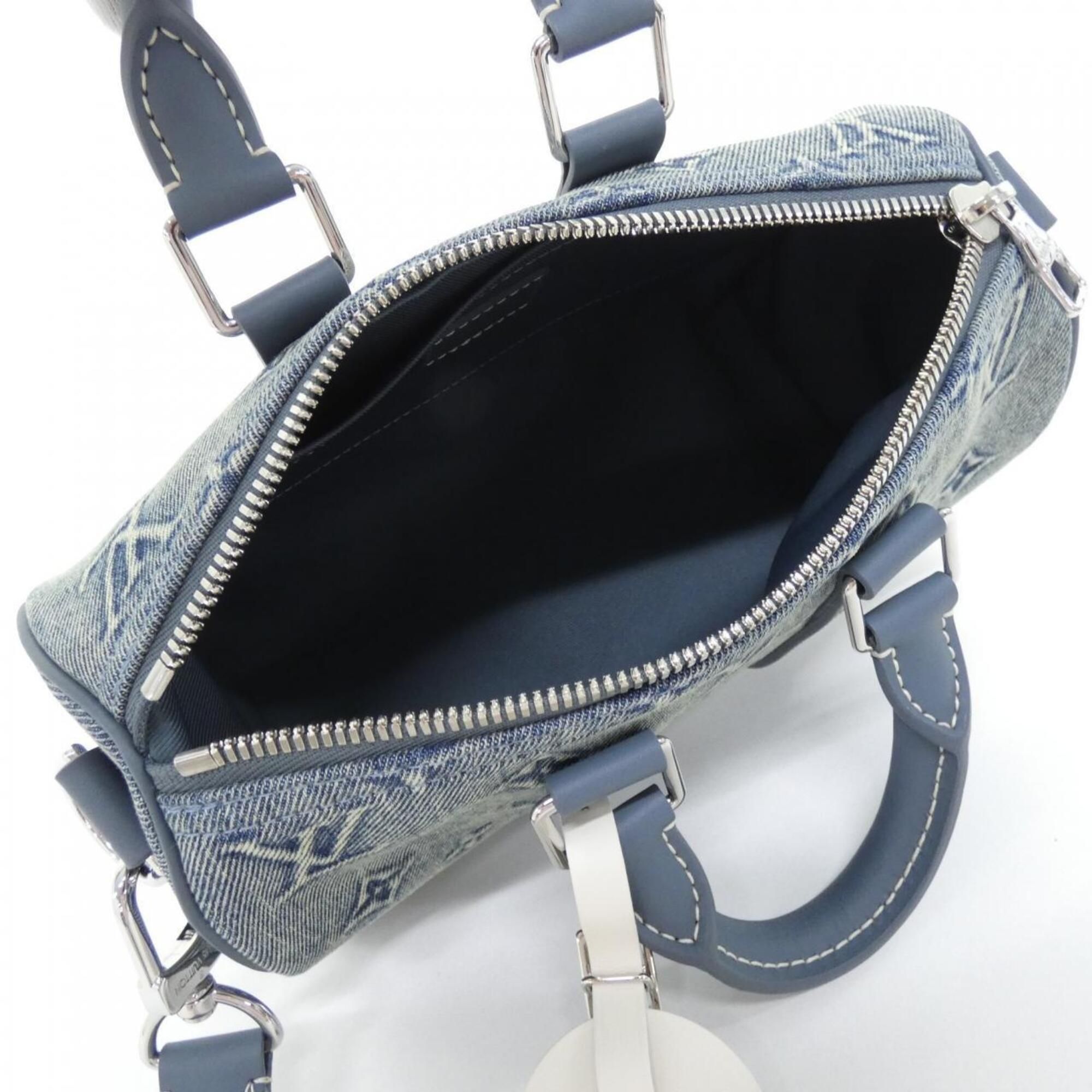 Denim Boston Bag (Pre-Owned) - Louis Vuitton - Modalova