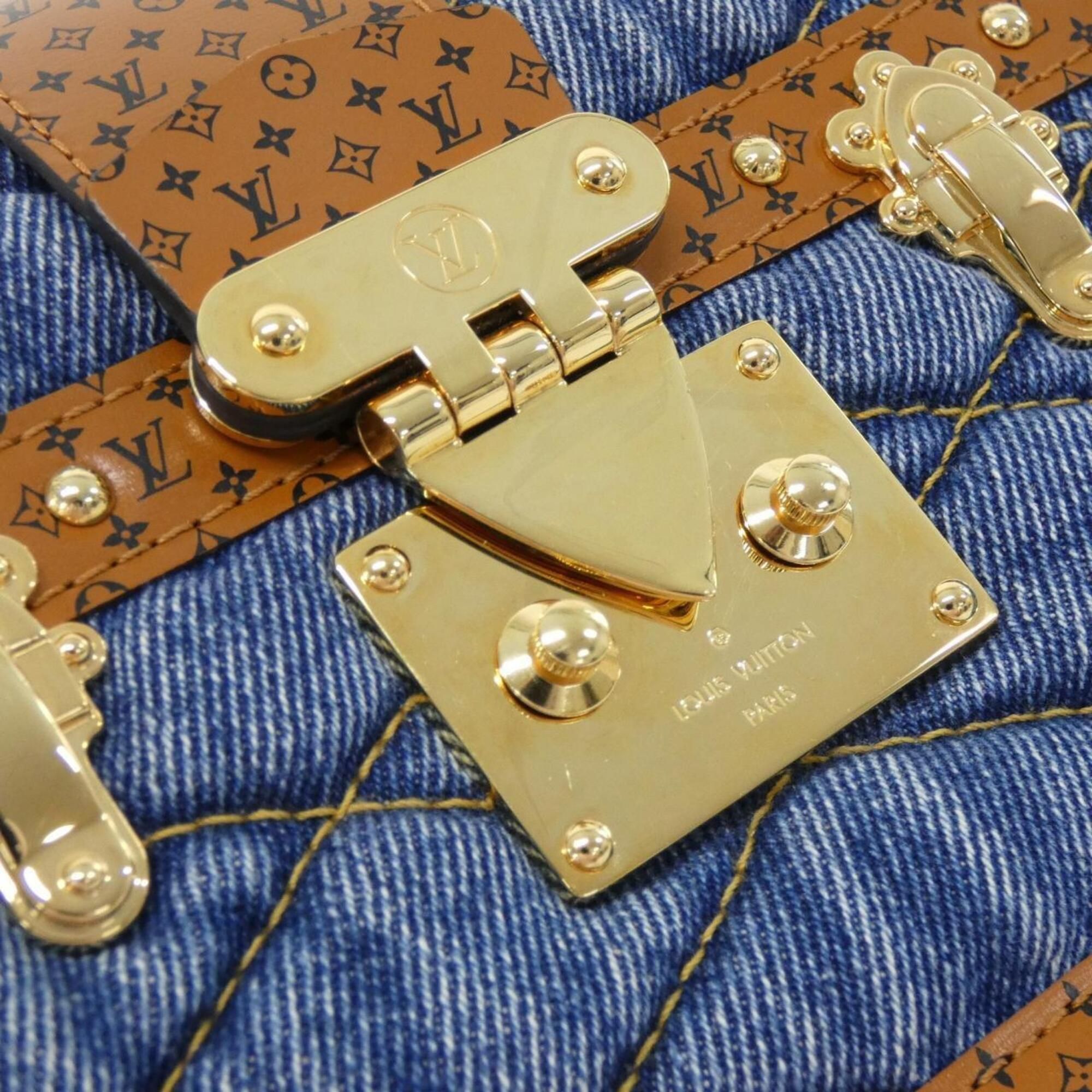 Denim Leather Shoulder Bag (Pre-Owned) - Louis Vuitton - Modalova
