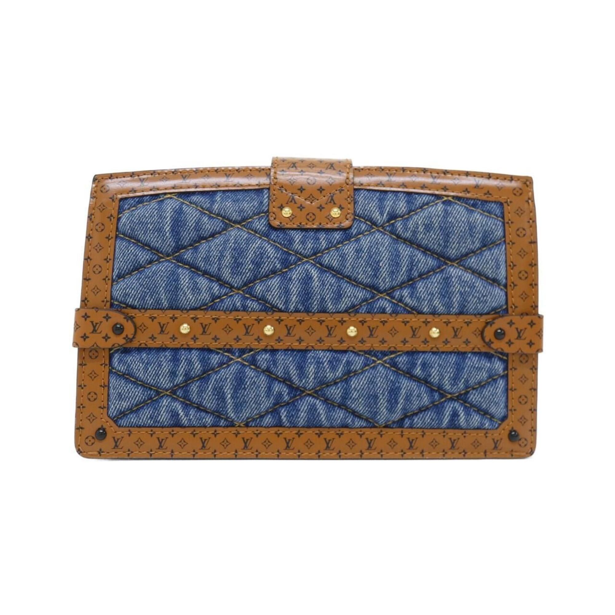 Denim Leather Shoulder Bag (Pre-Owned) - Louis Vuitton - Modalova