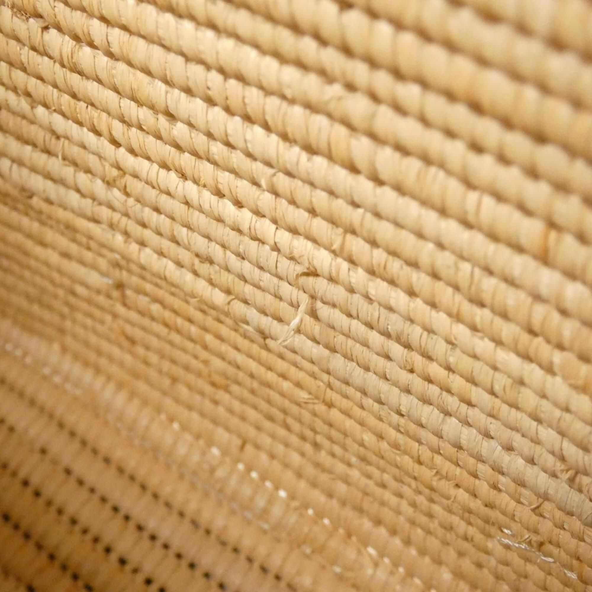 Raffia Leather Basket Handbag (Pre-Owned) - Loewe - Modalova