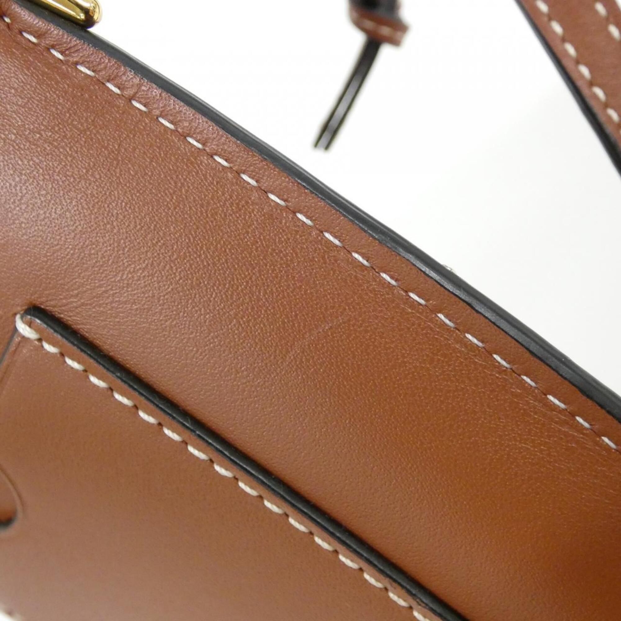 Leather Shoulder Bag (Pre-Owned) - Loewe - Modalova