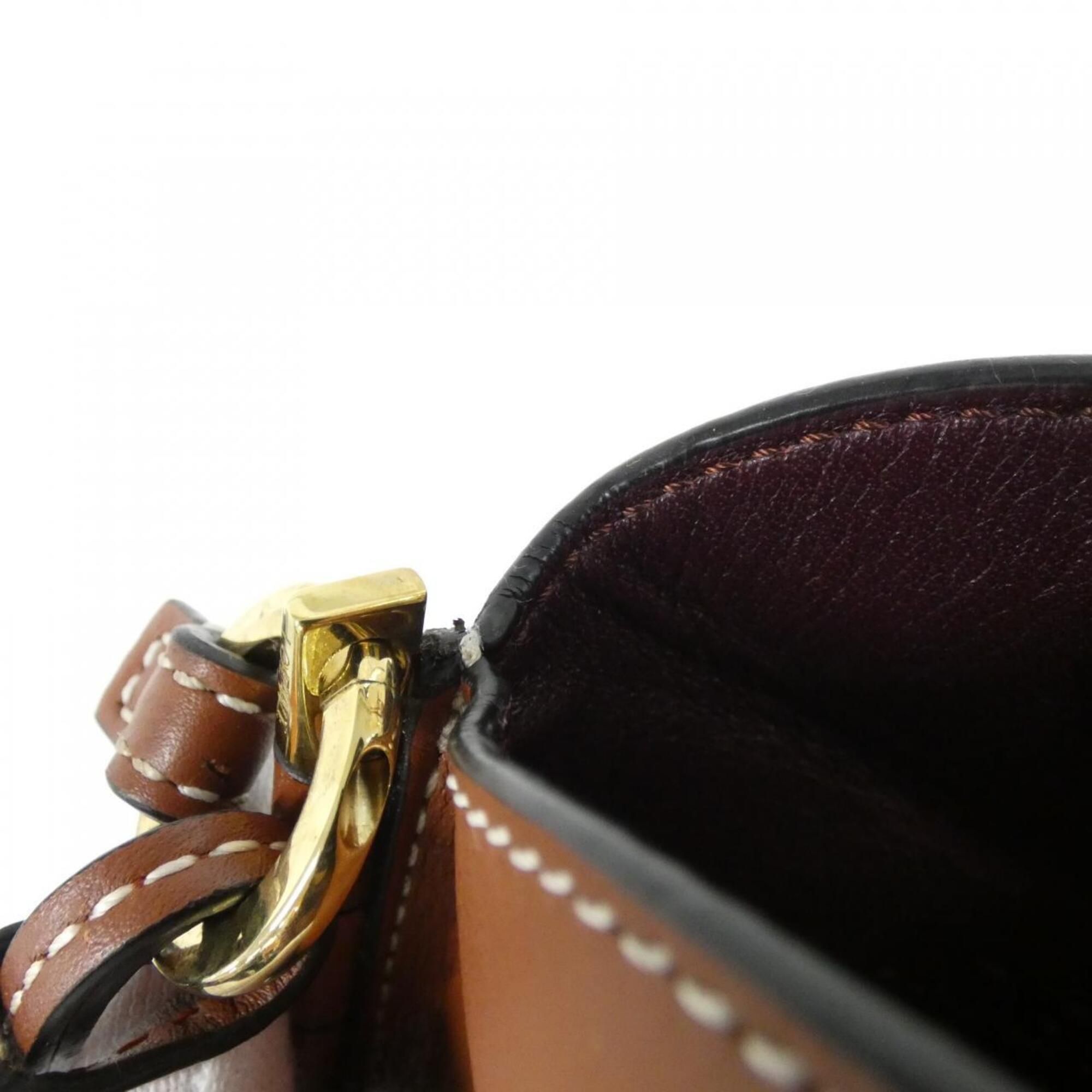 Leather Shoulder Bag (Pre-Owned) - Loewe - Modalova
