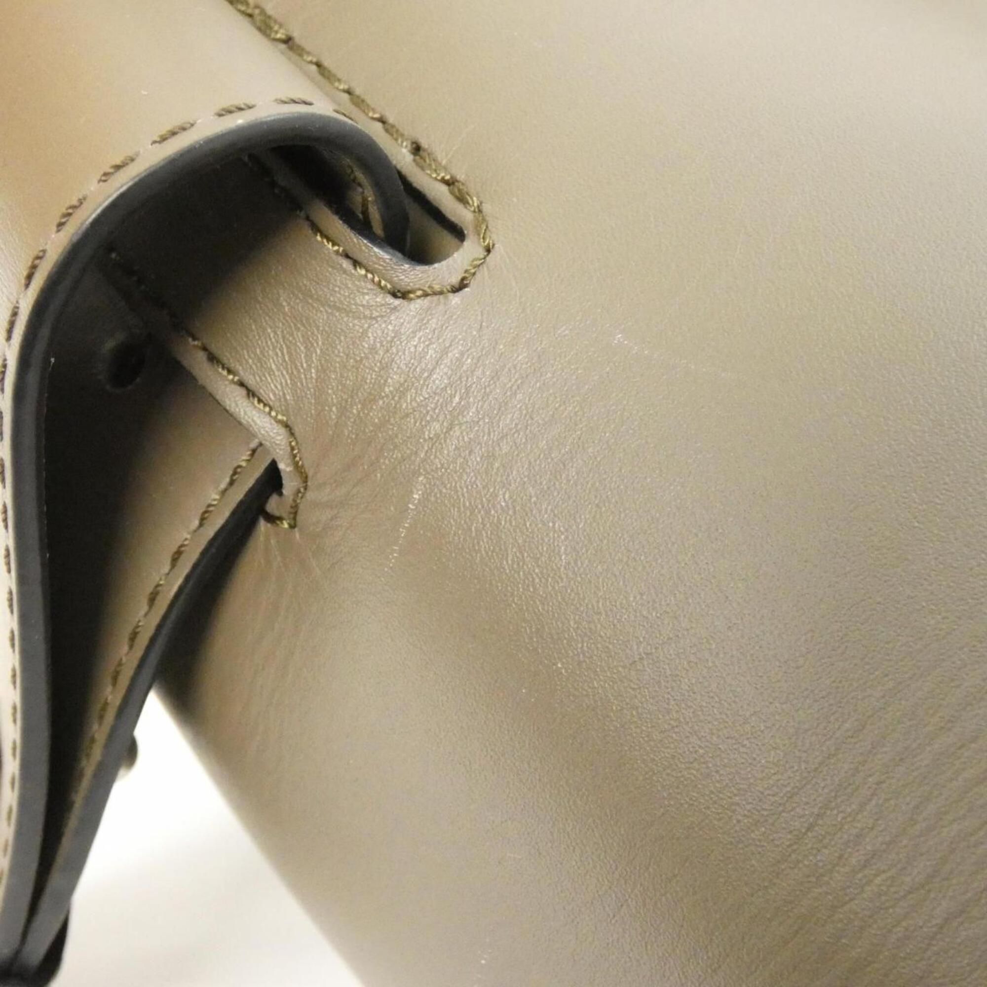 Leather Shoulder Bag (Pre-Owned) - Loewe - Modalova