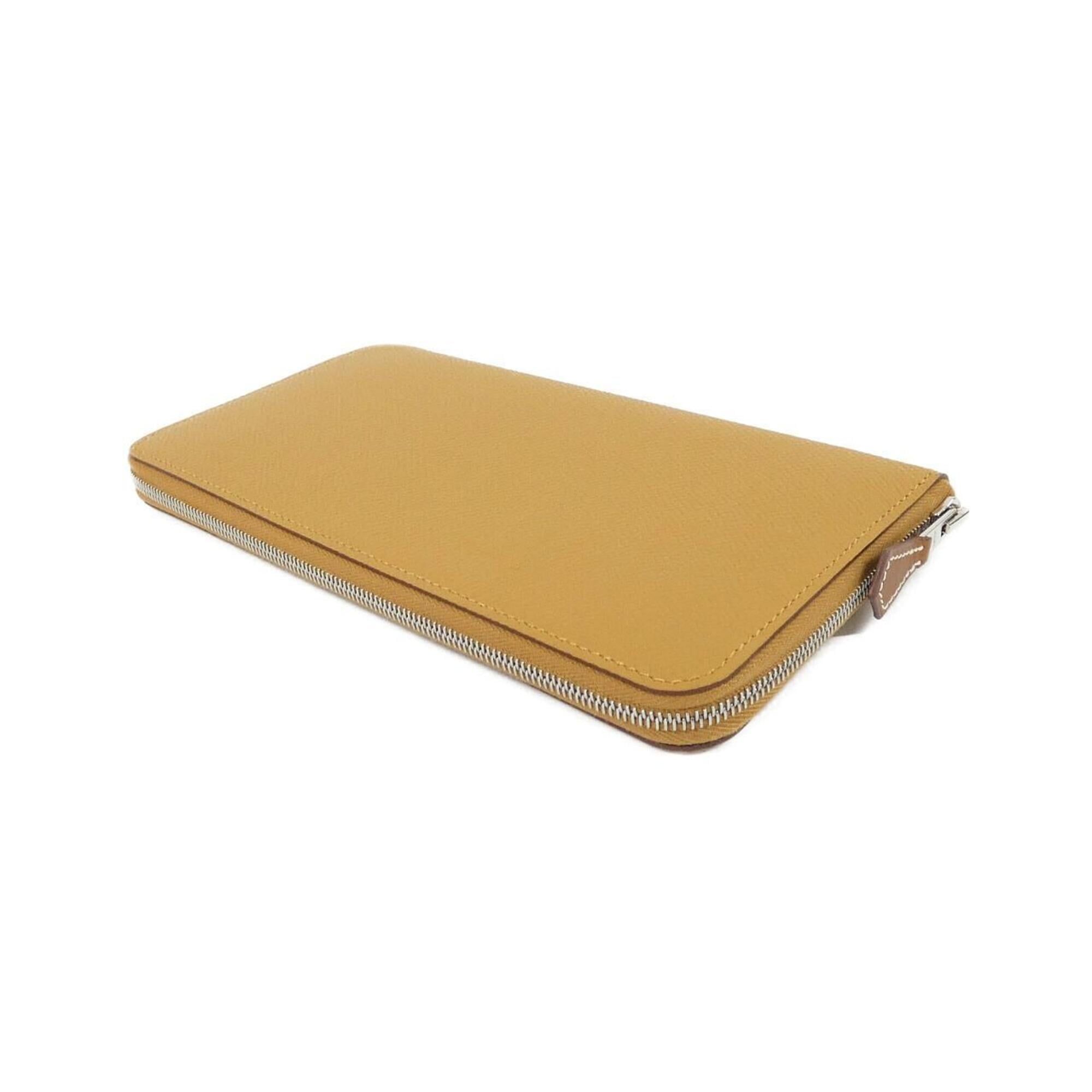 Silk Epsom Leather Long Wallet (Bi-Fold) (Pre-Owned) - Hermes - Modalova