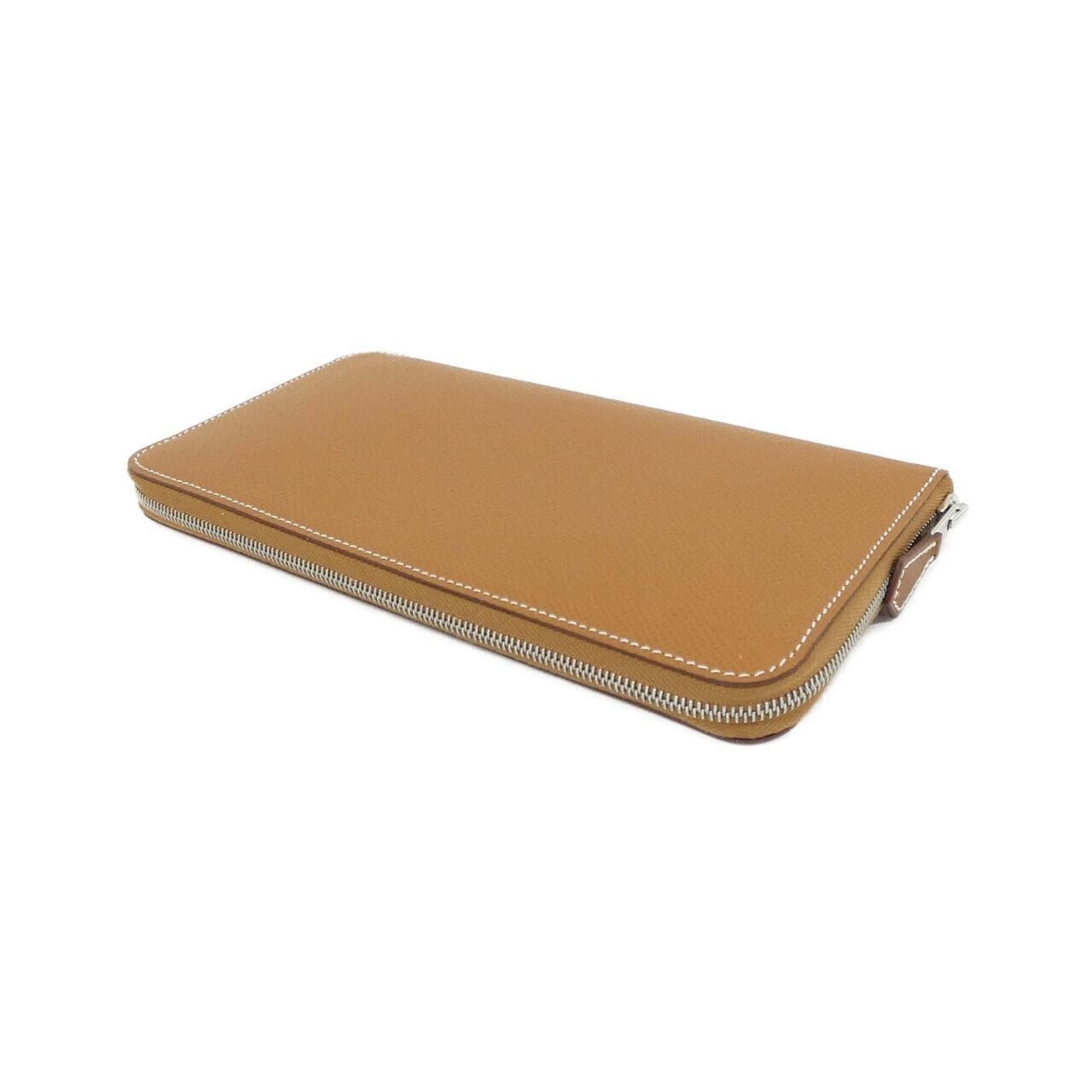Silk Epsom Leather Long Wallet (Bi-Fold) (Pre-Owned) - Hermes - Modalova