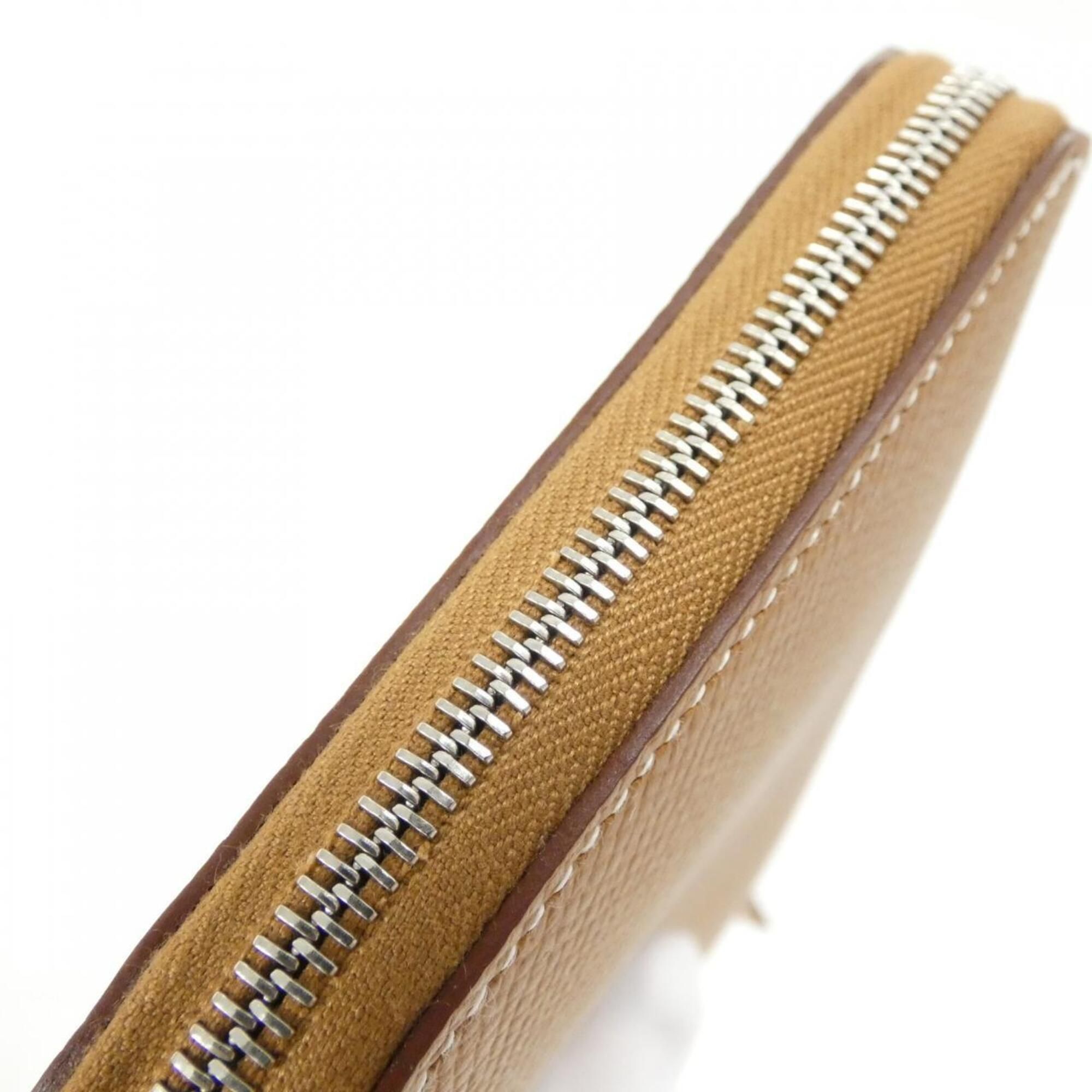 Silk Epsom Leather Long Wallet (Bi-Fold) (Pre-Owned) - Hermes - Modalova