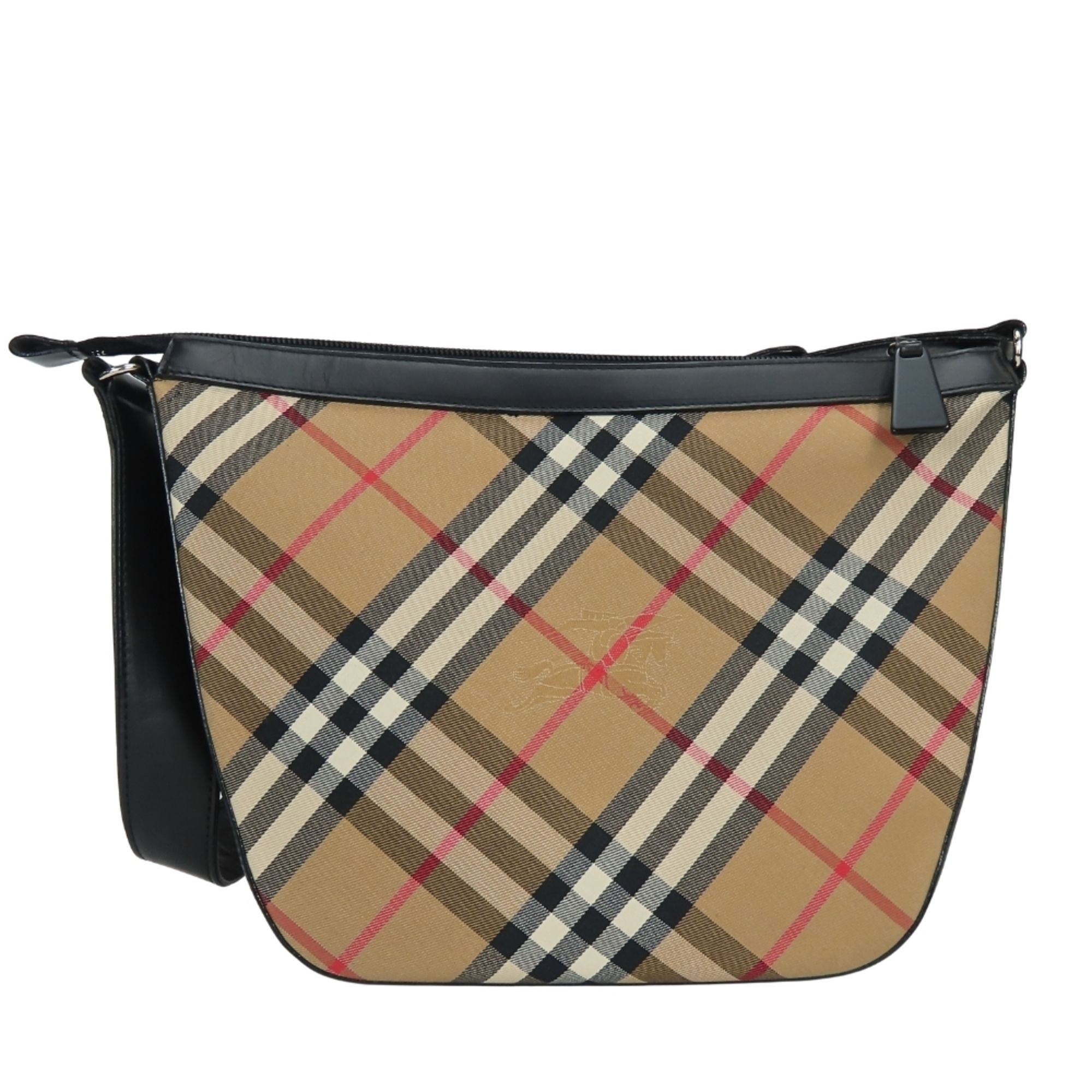 Canvas Leather Shoulder Bag (Pre-Owned) - Burberry - Modalova