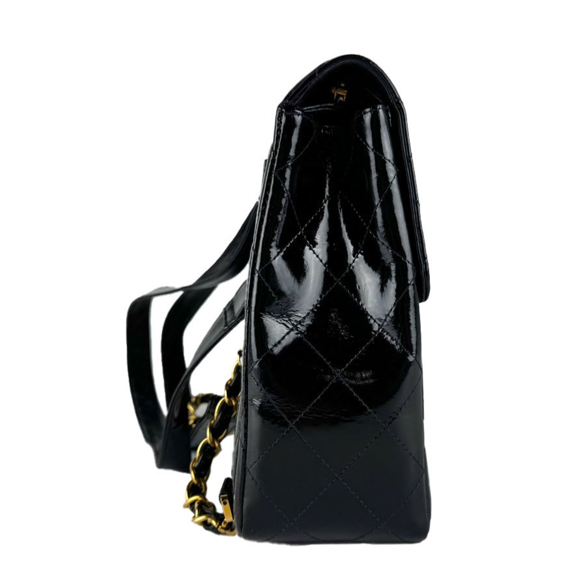 Patent Leather Backpack (Pre-Owned) - Chanel - Modalova