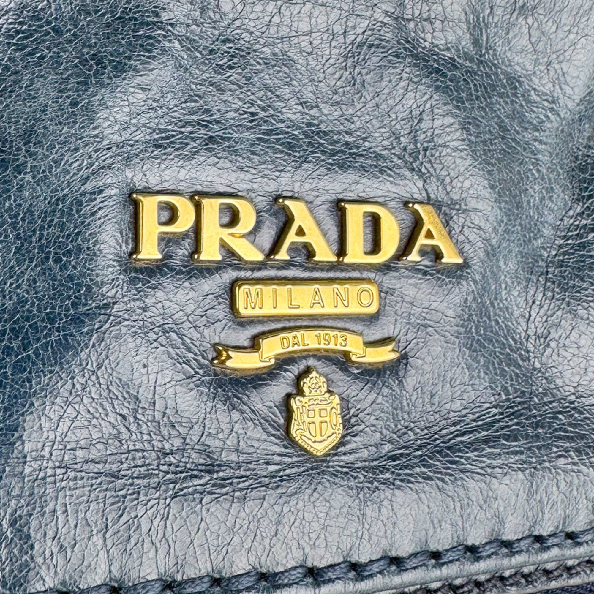 Leather Handbag Shoulder Bag (Pre-Owned) - Prada - Modalova