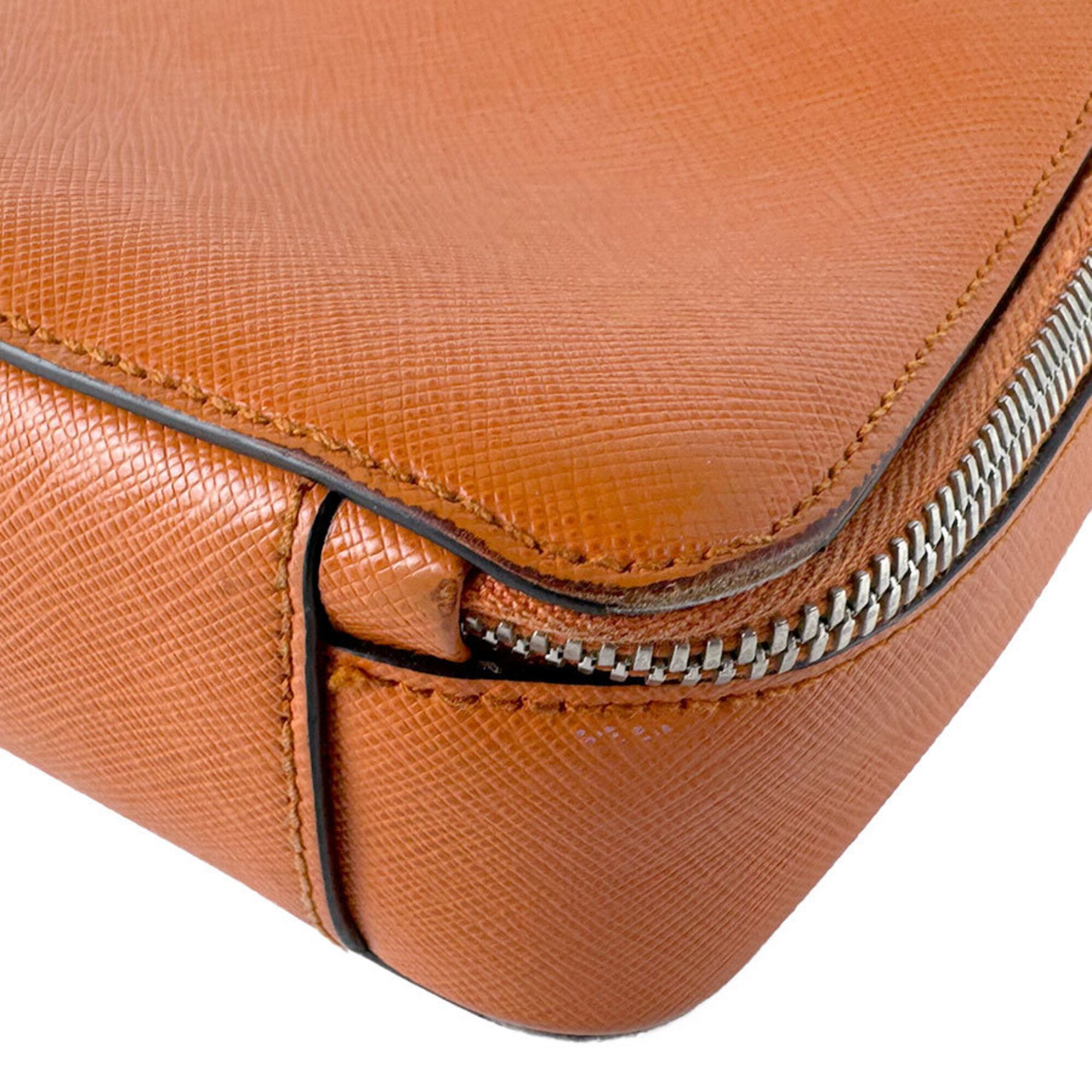 Leather Shoulder Bag (Pre-Owned) - Prada - Modalova