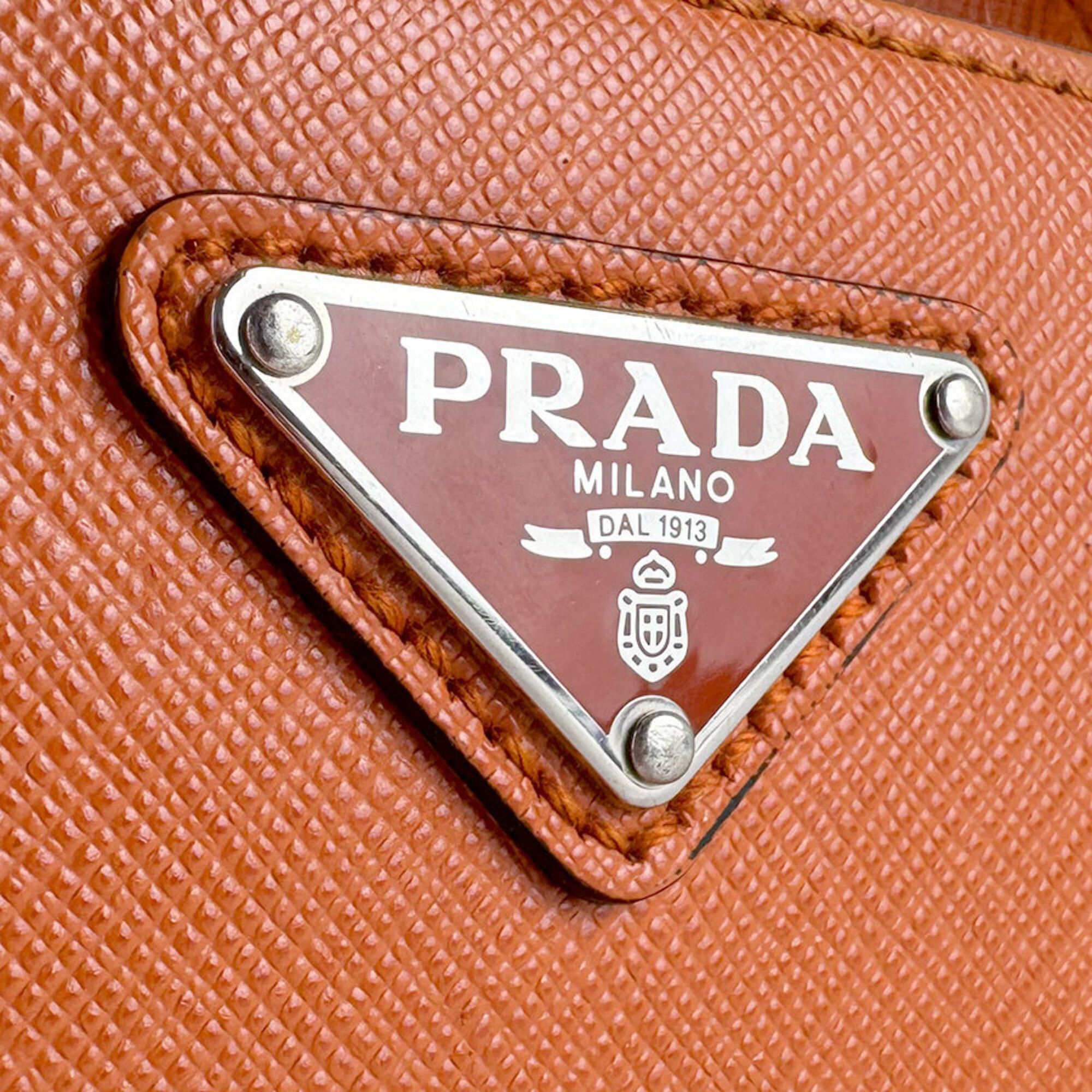 Leather Shoulder Bag (Pre-Owned) - Prada - Modalova