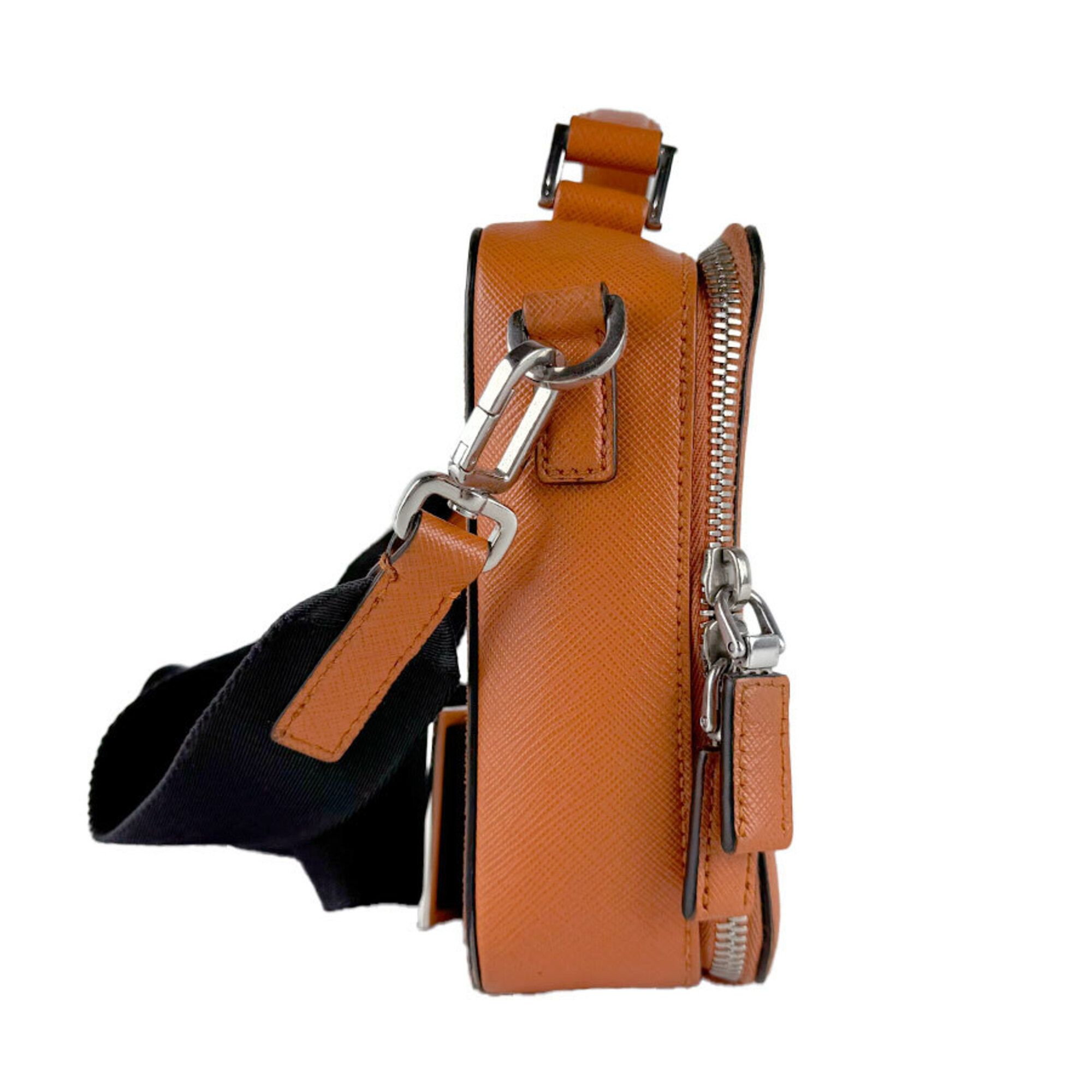 Leather Shoulder Bag (Pre-Owned) - Prada - Modalova