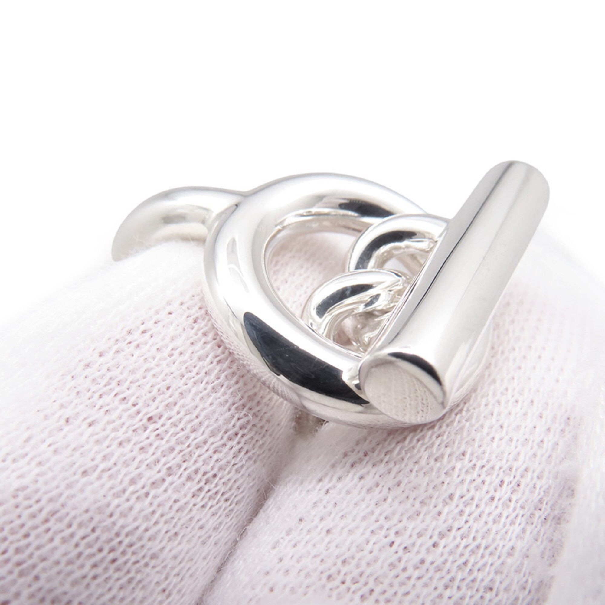 Silver 925 Band Ring (Pre-Owned) - Hermes - Modalova