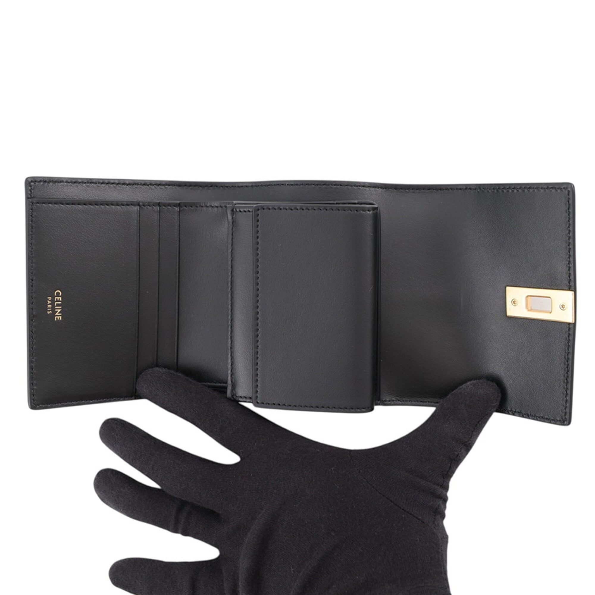 Leather Wallet (Tri-Fold) (Pre-Owned) - Celine - Modalova
