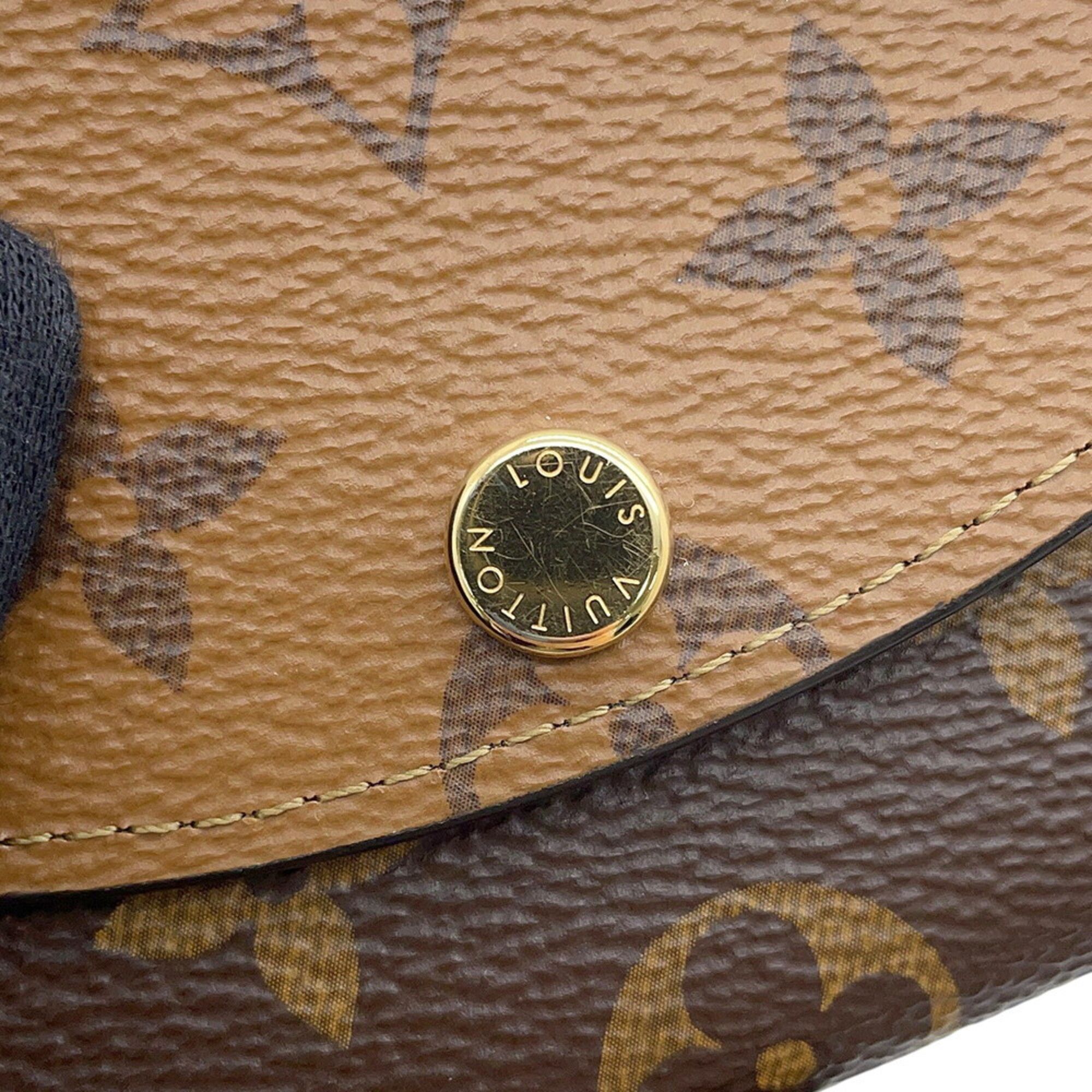 Monogram Reverse Monogram Reverse Monogram Coin Purse/Coin Case (Pre-Owned) - Louis Vuitton - Modalova