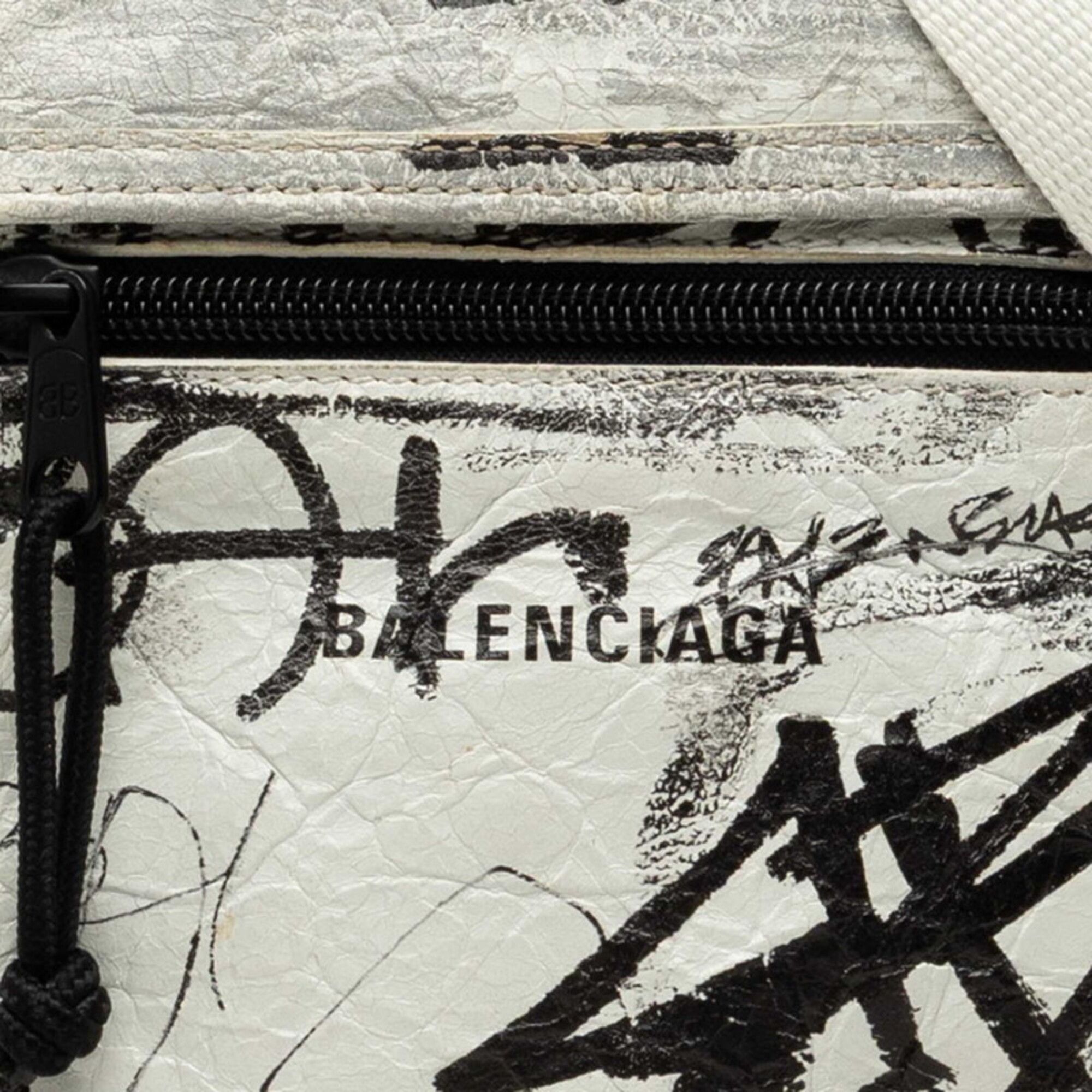 Leather Shoulder Bag (Pre-Owned) - Balenciaga - Modalova
