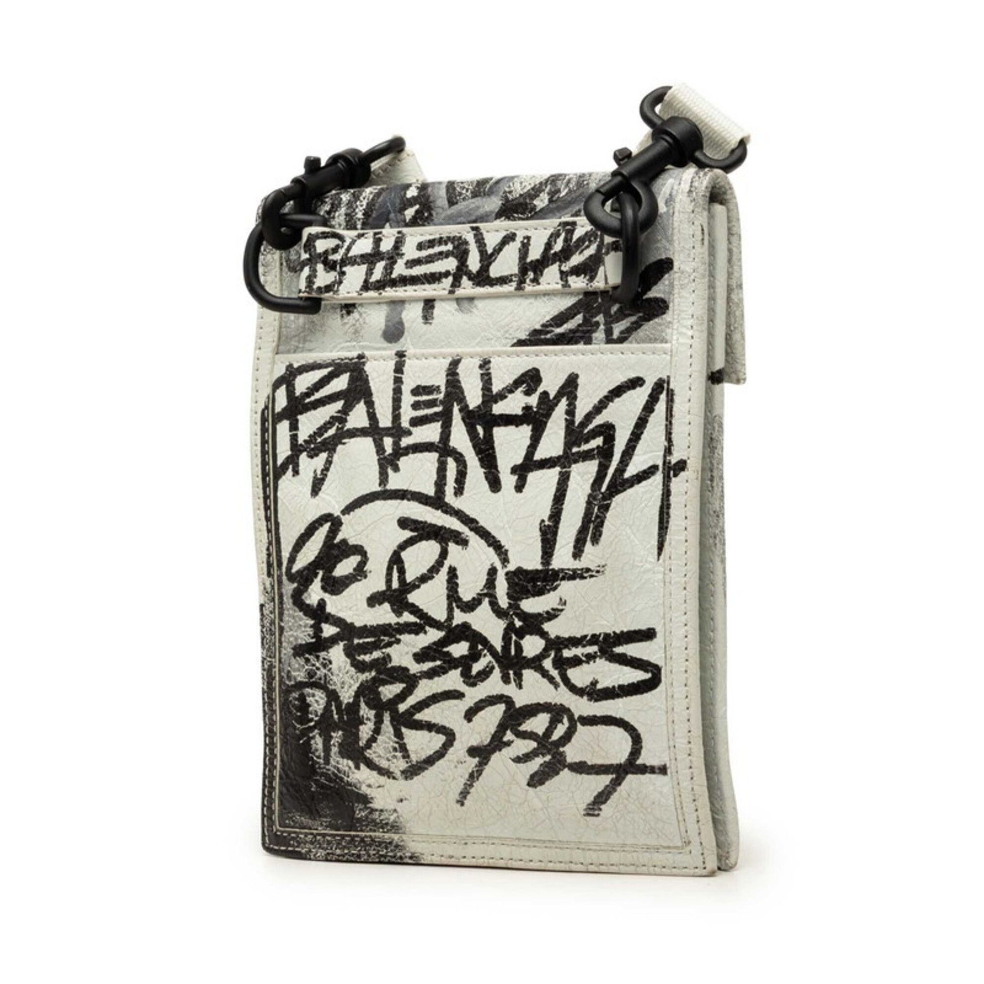 Leather Shoulder Bag (Pre-Owned) - Balenciaga - Modalova