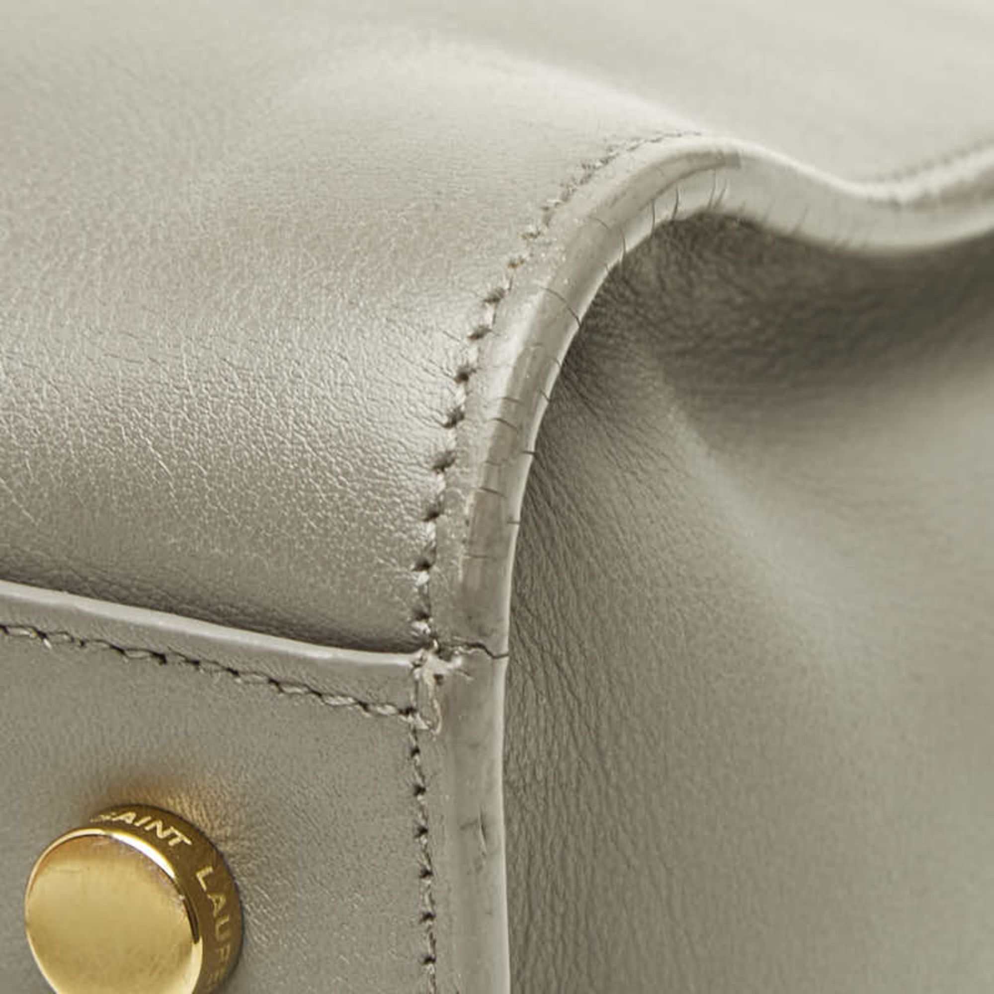 Leather Handbag Shoulder Bag (Pre-Owned) - Saint Laurent - Modalova