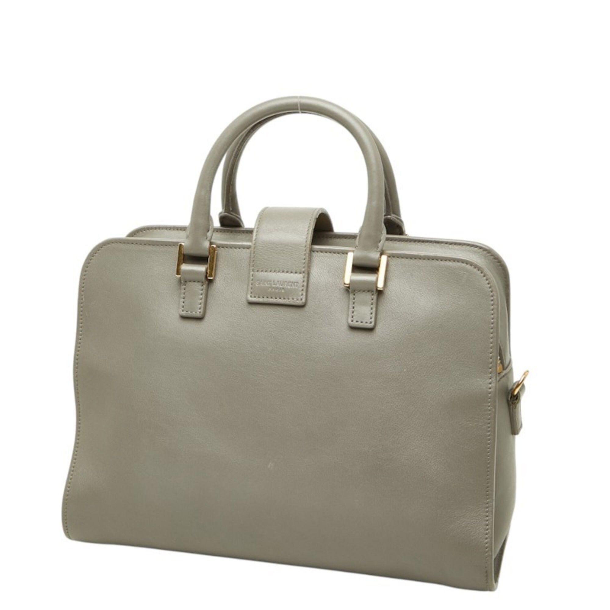 Leather Handbag Shoulder Bag (Pre-Owned) - Saint Laurent - Modalova