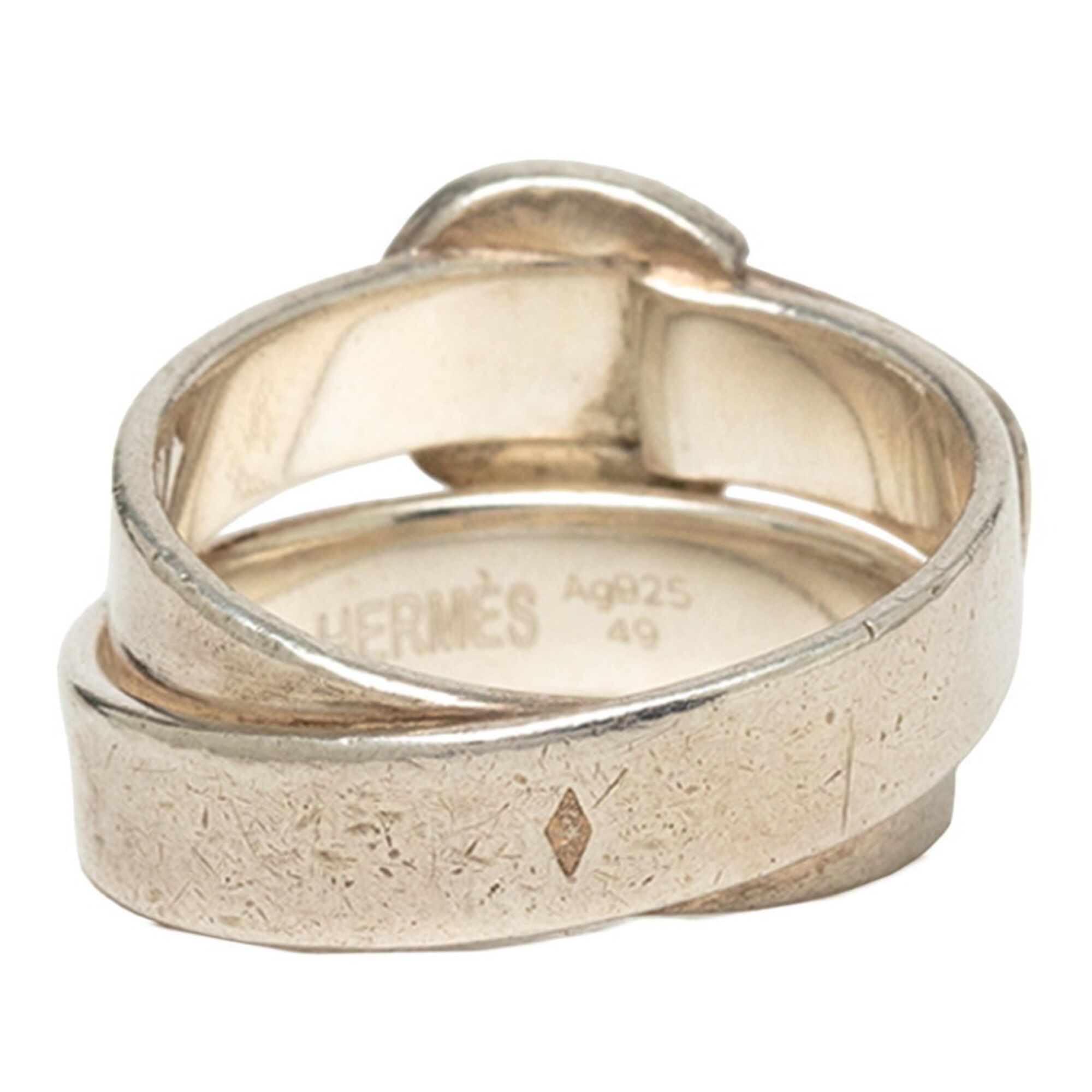 Silver 925 Band Ring (Pre-Owned) - Hermes - Modalova