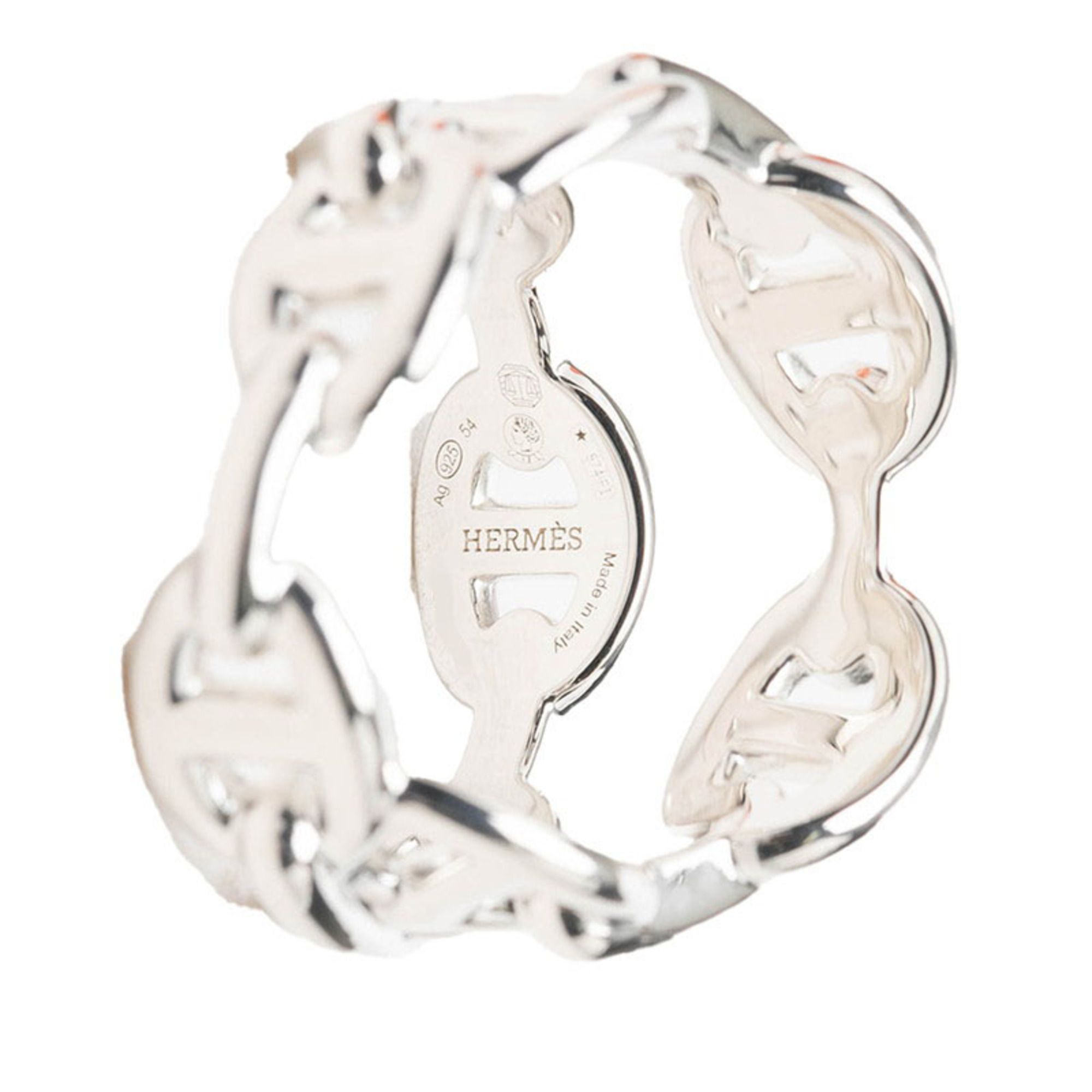 Chaine D'ancre 925 Band Ring (Pre-Owned) - Hermes - Modalova