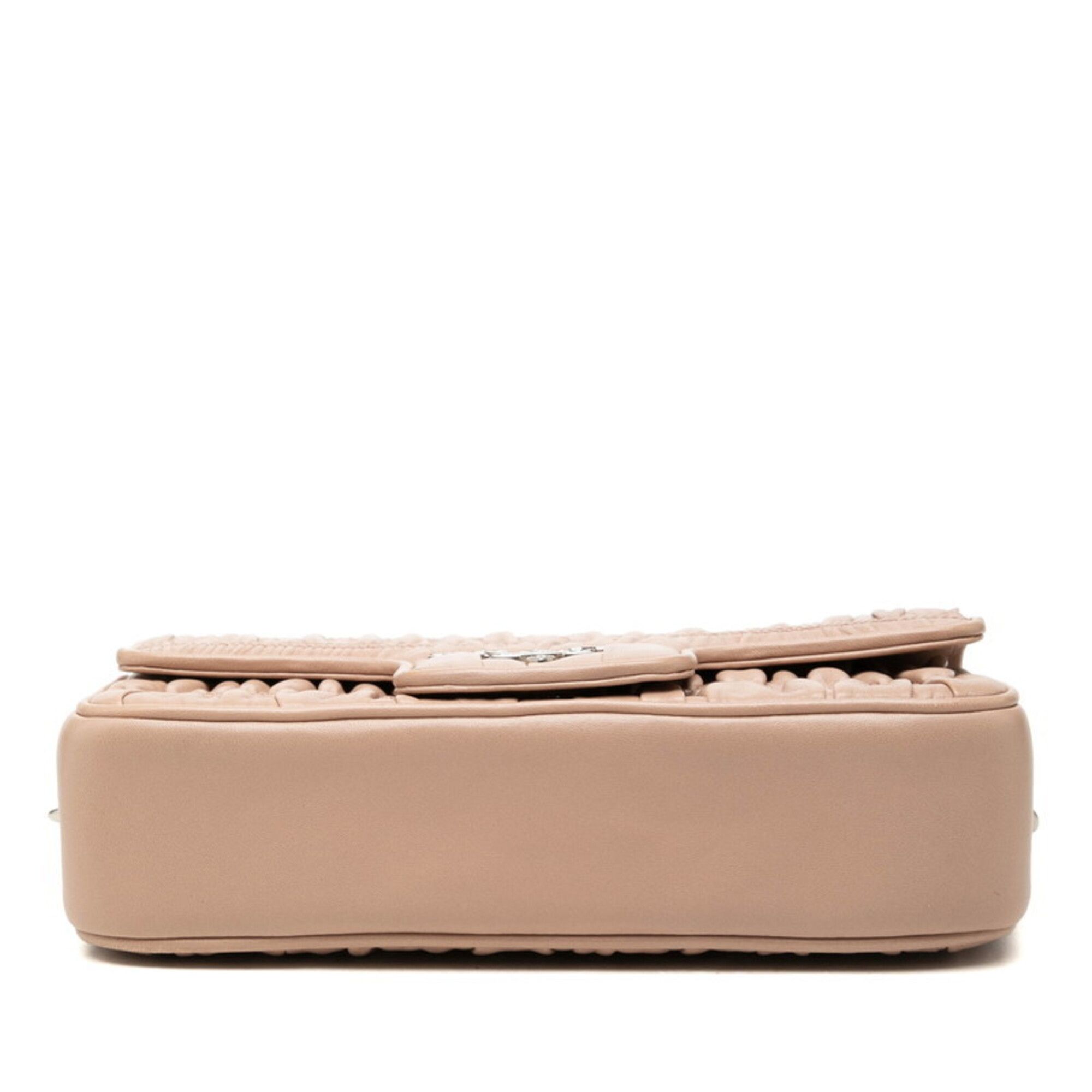 Leather Shoulder Bag (Pre-Owned) - Prada - Modalova