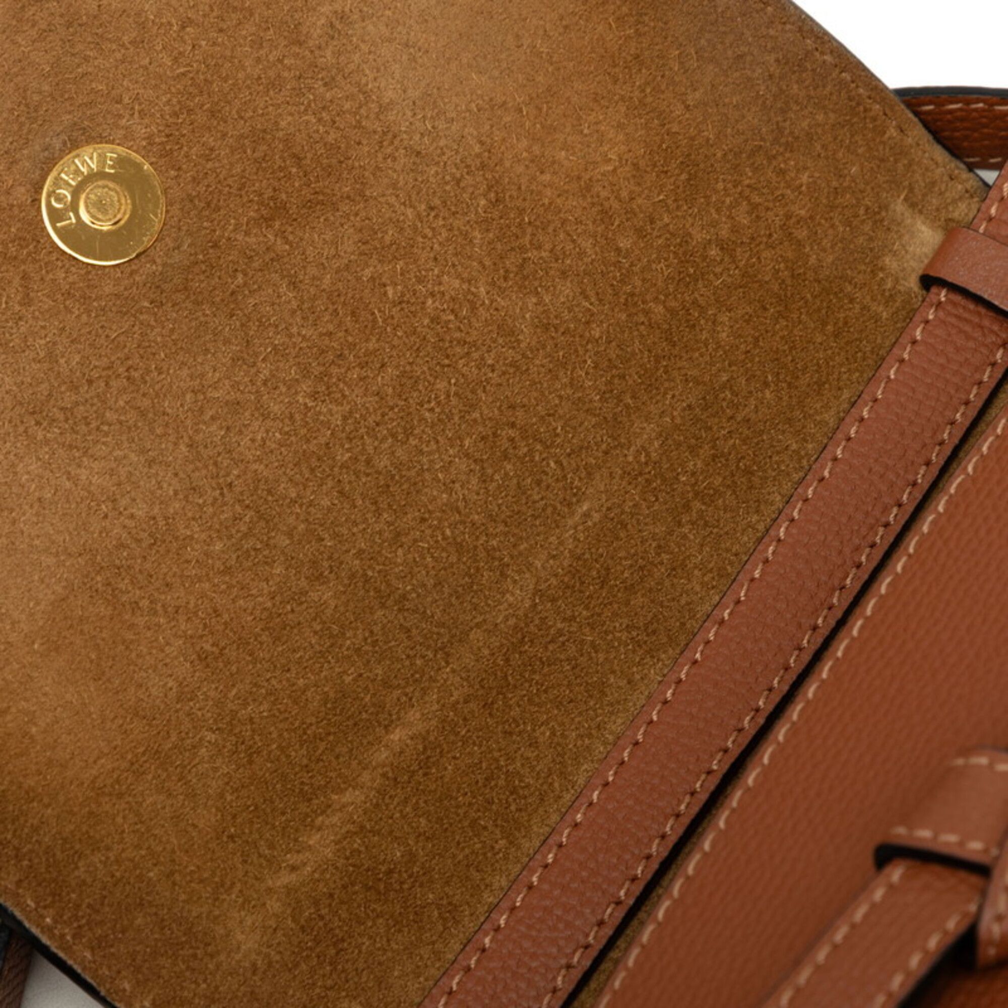 Leather Shoulder Bag (Pre-Owned) - Loewe - Modalova