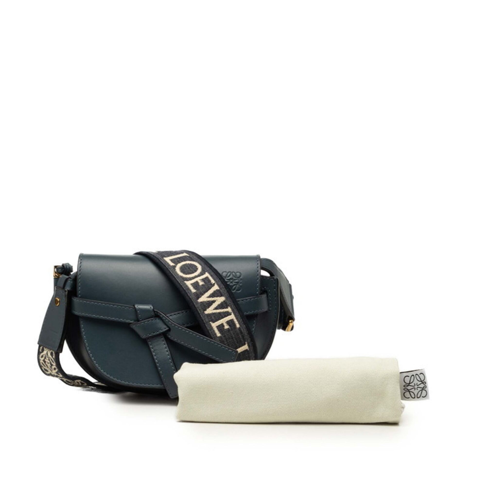 Leather Shoulder Bag (Pre-Owned) - Loewe - Modalova
