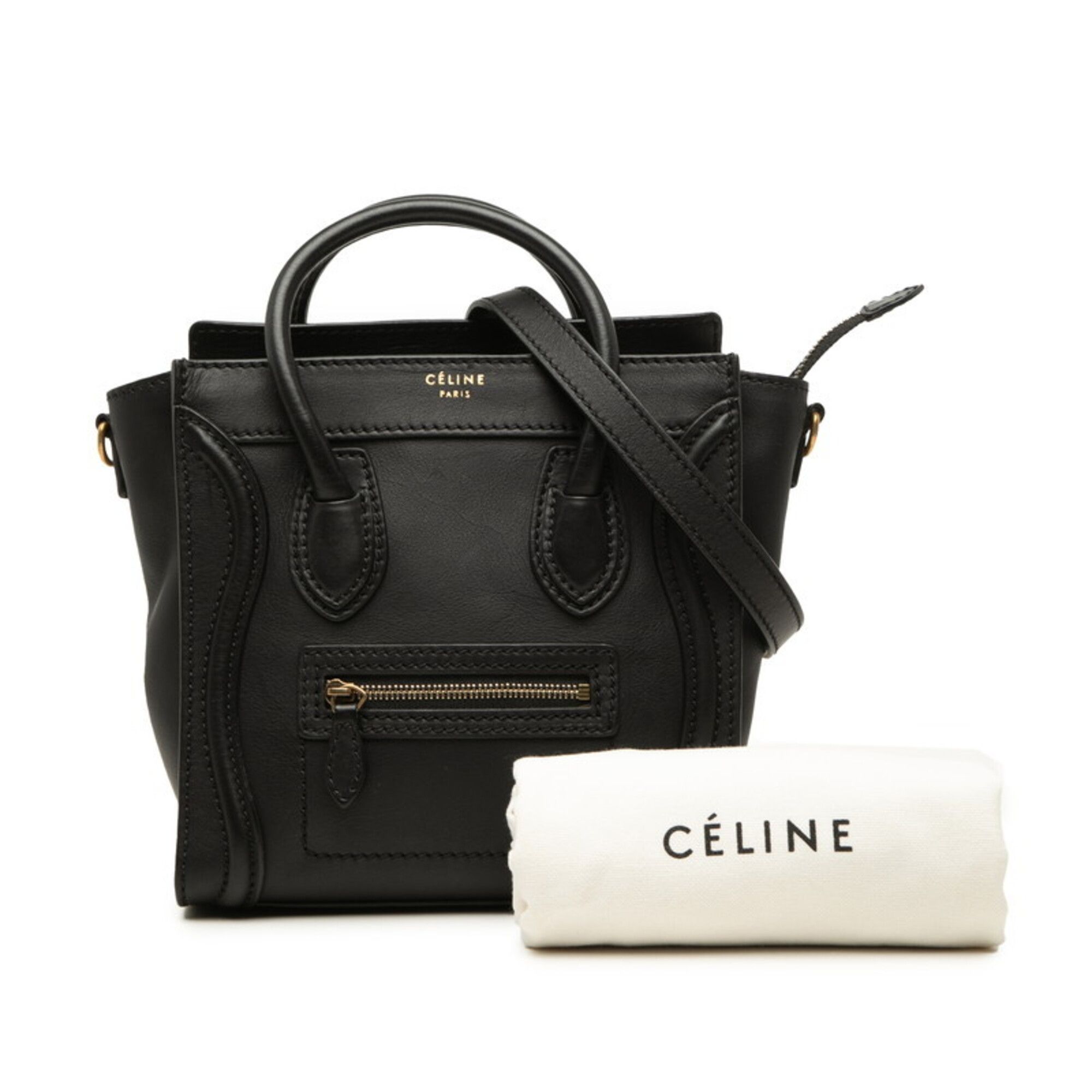 Leather Handbag Shoulder Bag (Pre-Owned) - Celine - Modalova