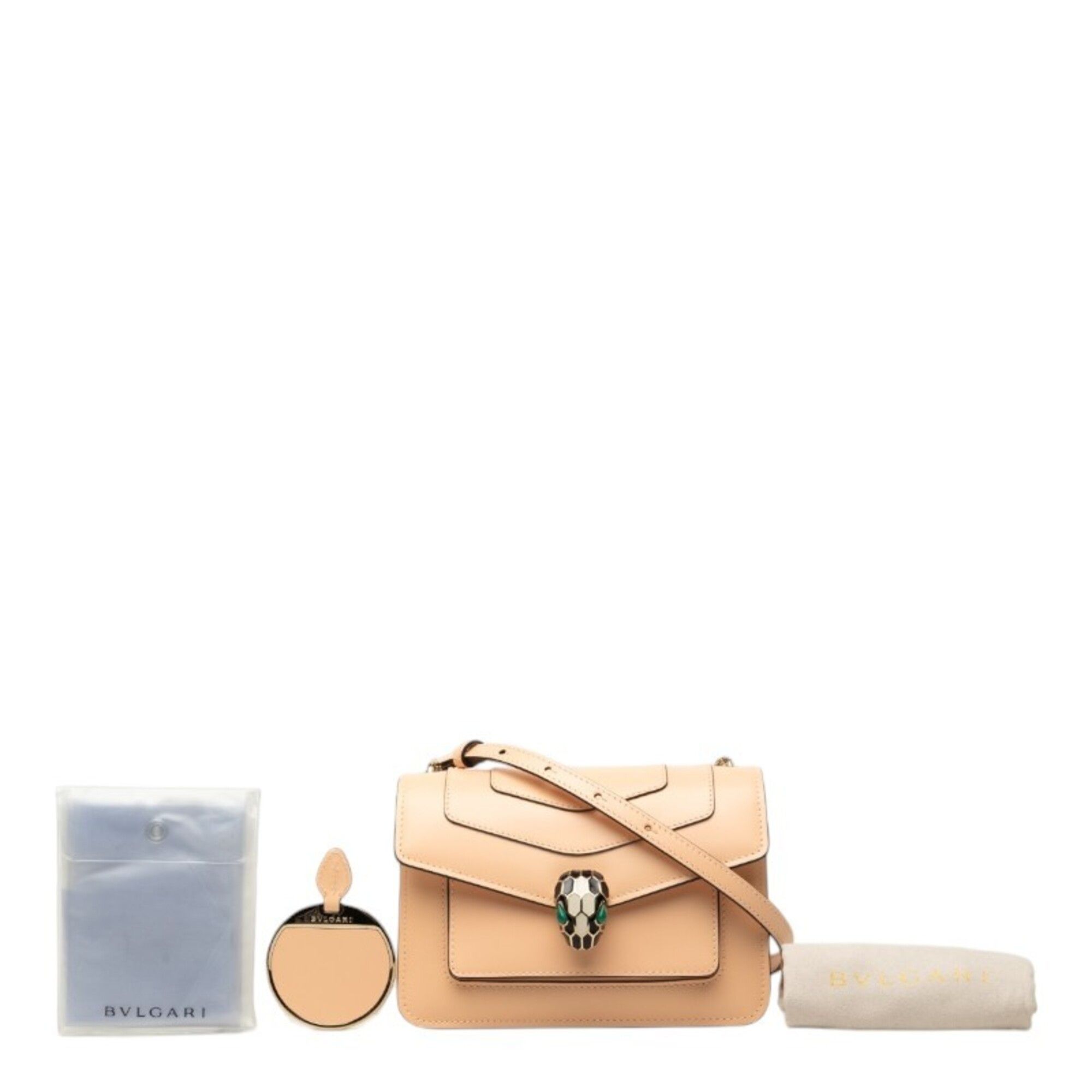 Leather Shoulder Bag (Pre-Owned) - Bvlgari - Modalova