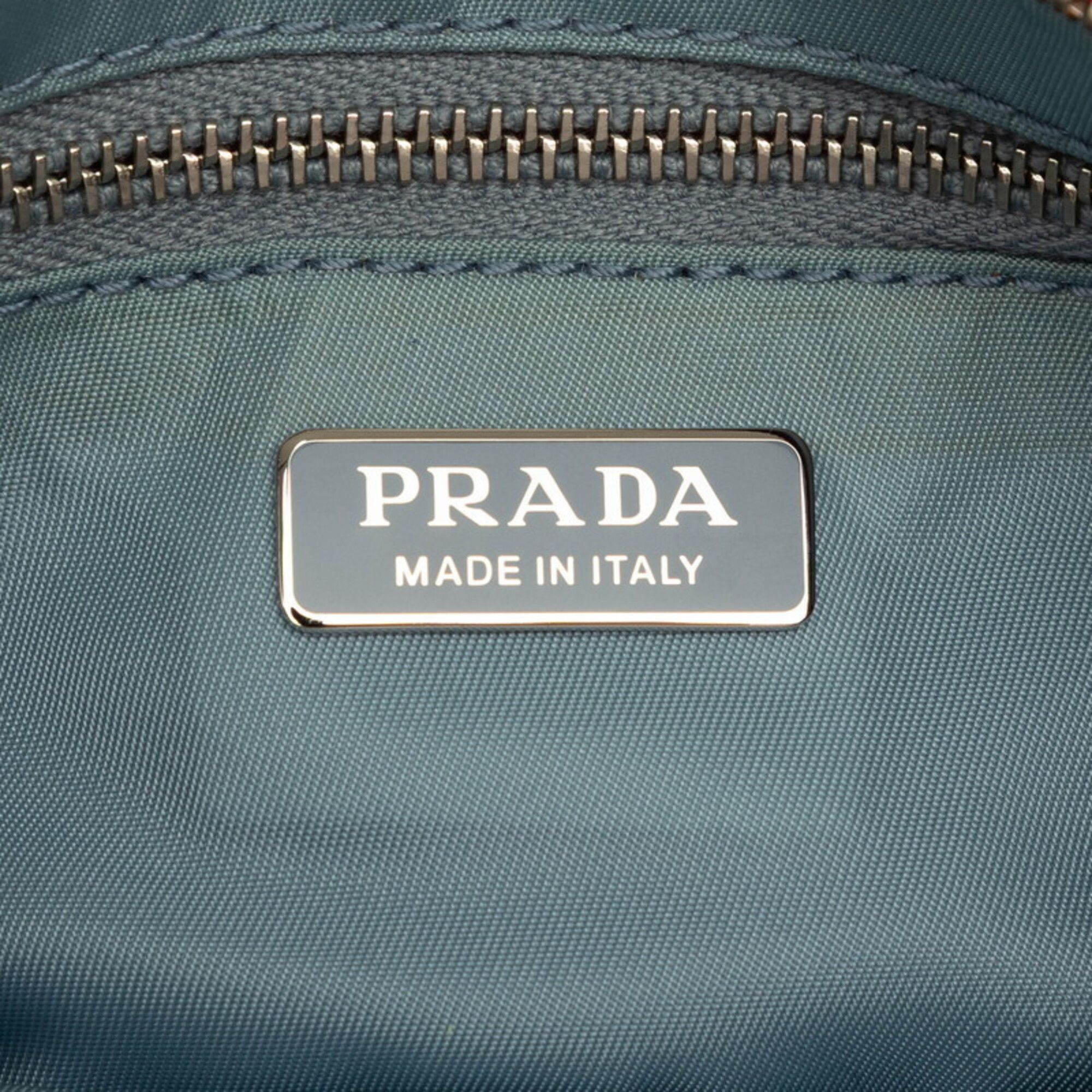 Nylon Leather Shoulder Bag (Pre-Owned) - Prada - Modalova