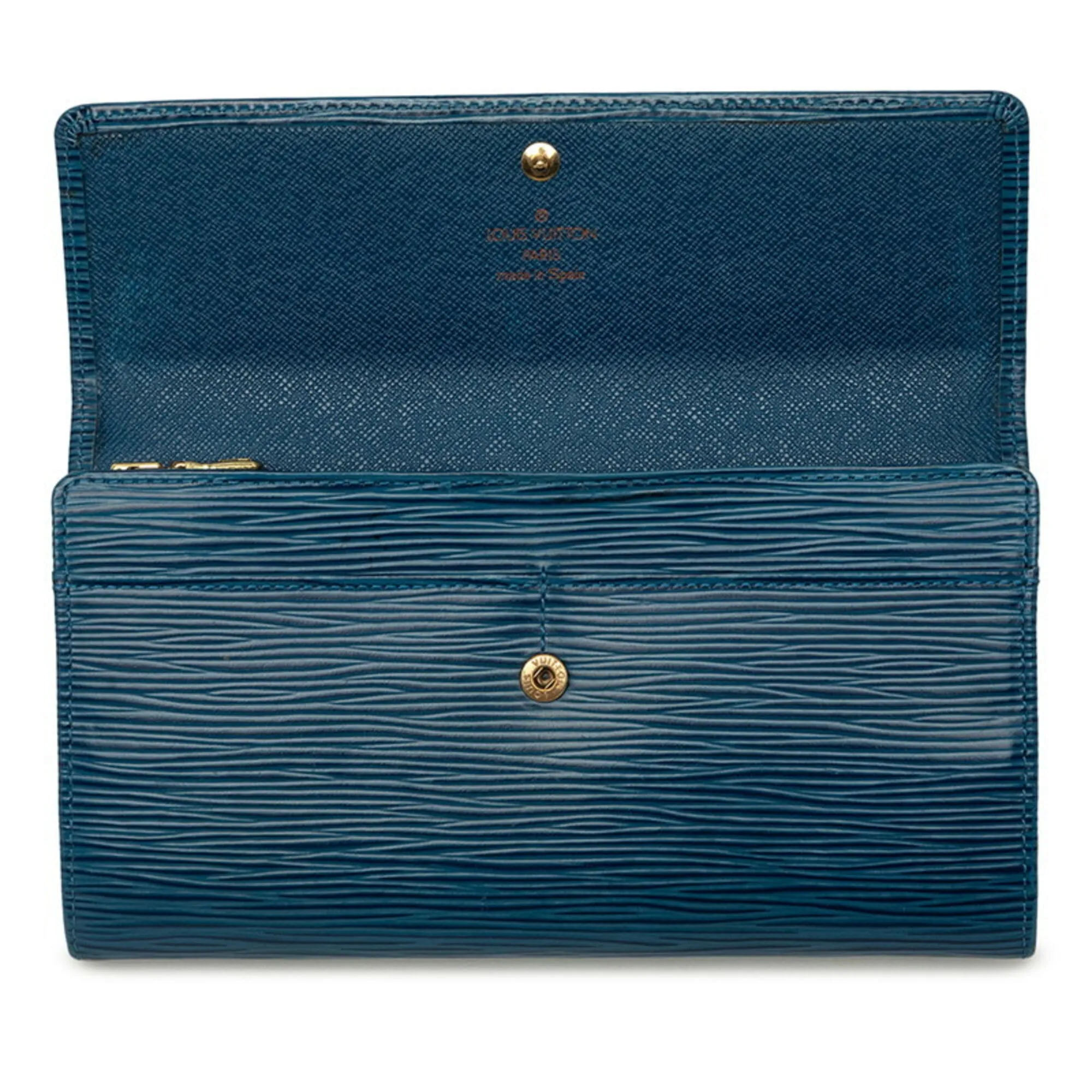 Leather Long Wallet (Bi-Fold) (Pre-Owned) - Louis Vuitton - Modalova
