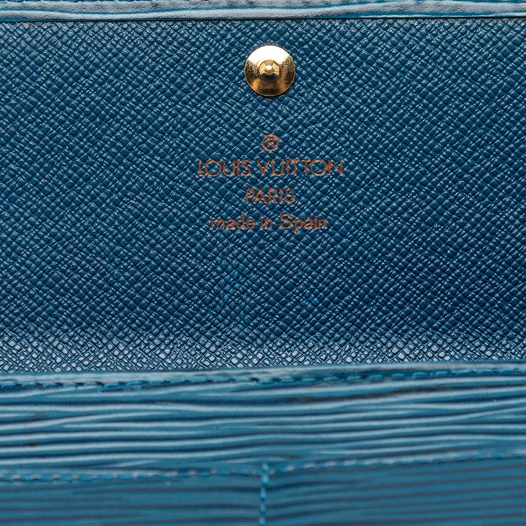 Leather Long Wallet (Bi-Fold) (Pre-Owned) - Louis Vuitton - Modalova