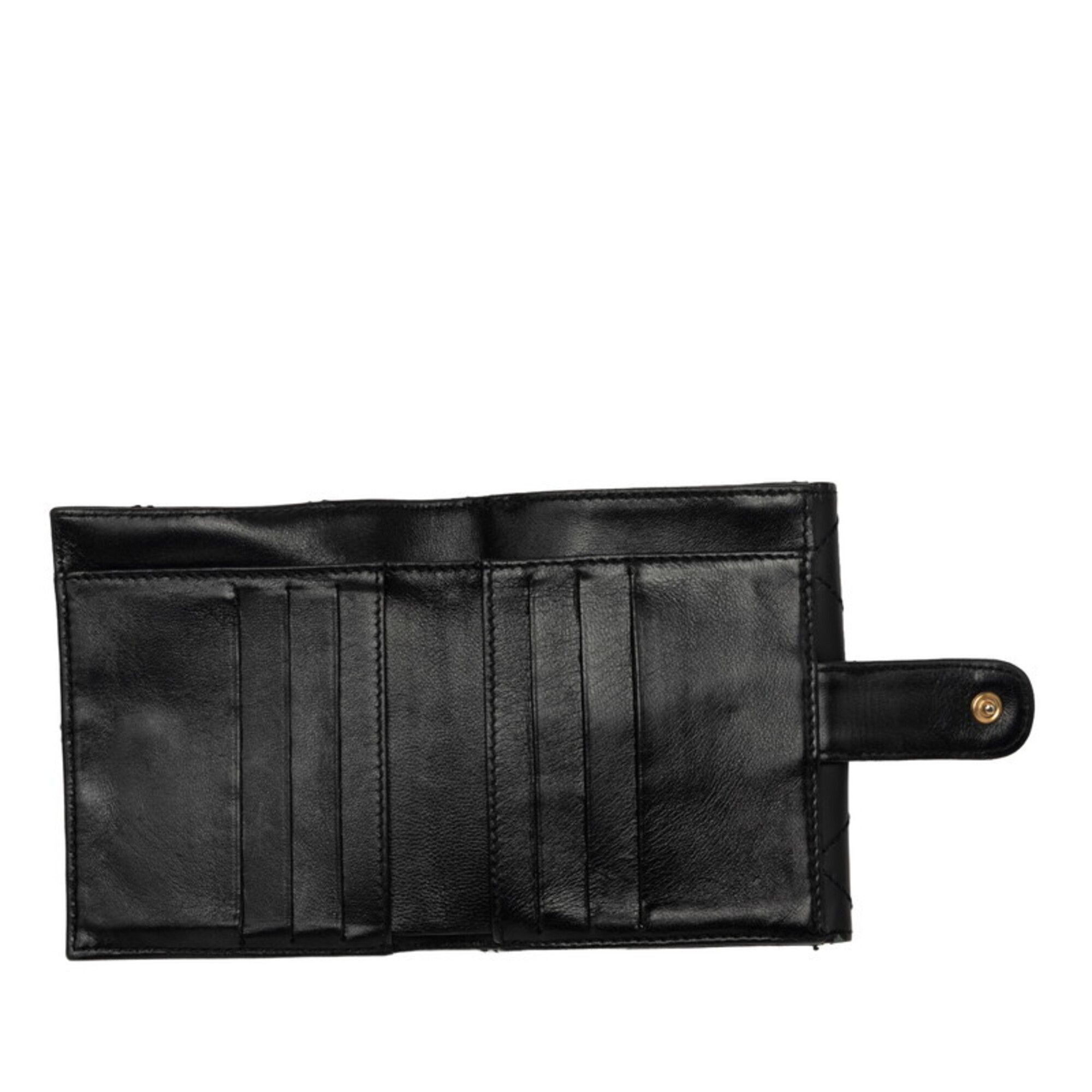 Leather Wallet (Bi-Fold) (Pre-Owned) - Chanel - Modalova