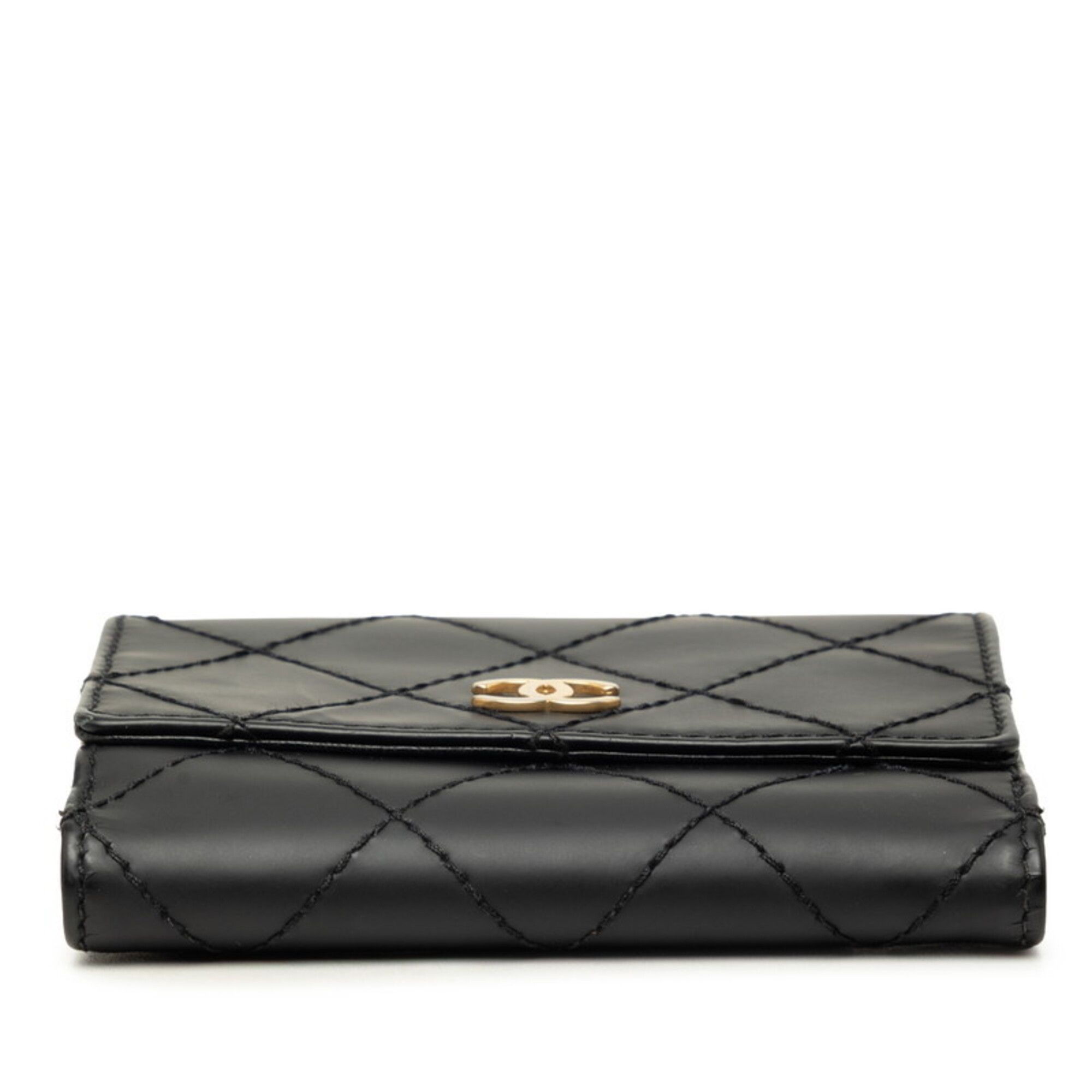 Leather Wallet (Bi-Fold) (Pre-Owned) - Chanel - Modalova
