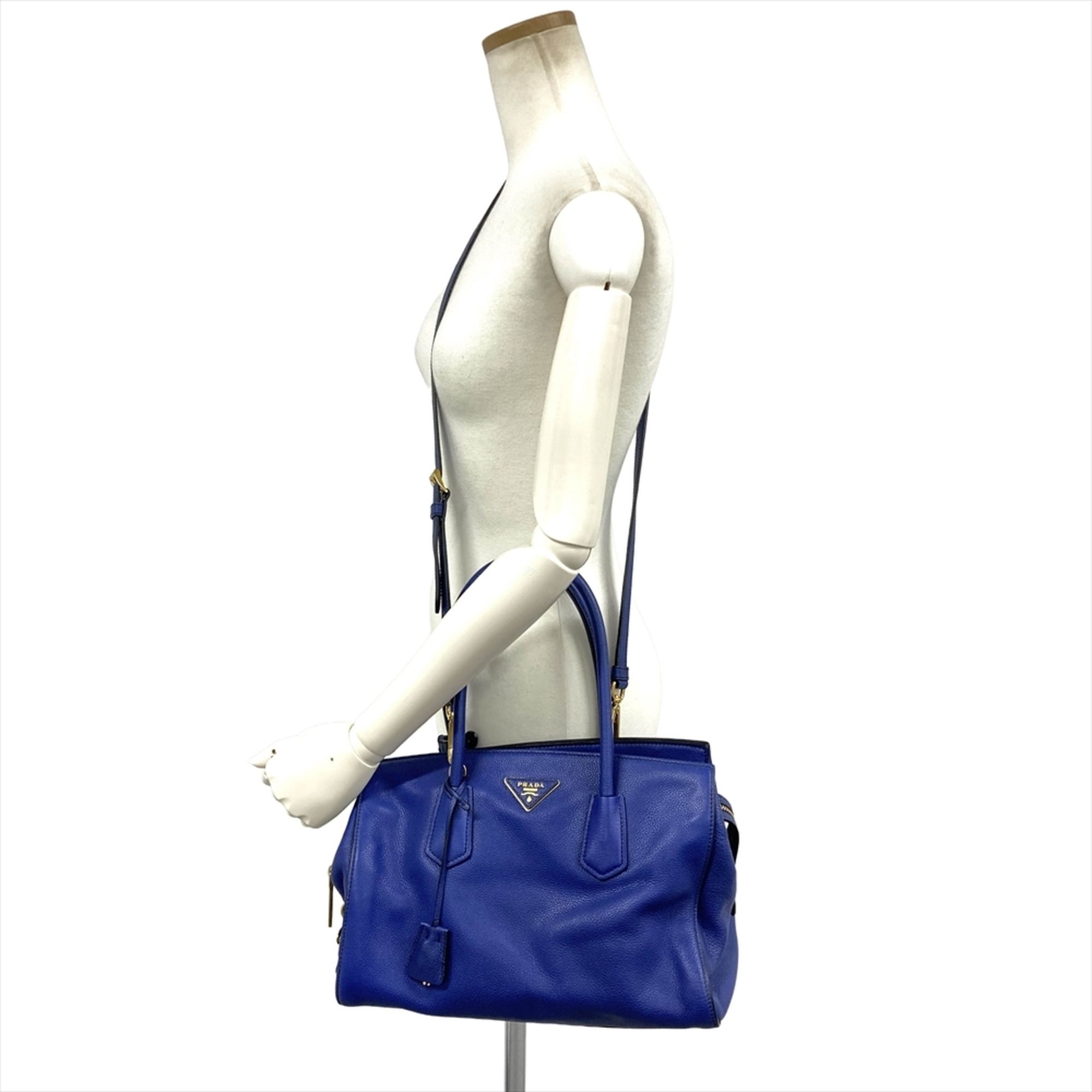 Leather Handbag (Pre-Owned) - Prada - Modalova