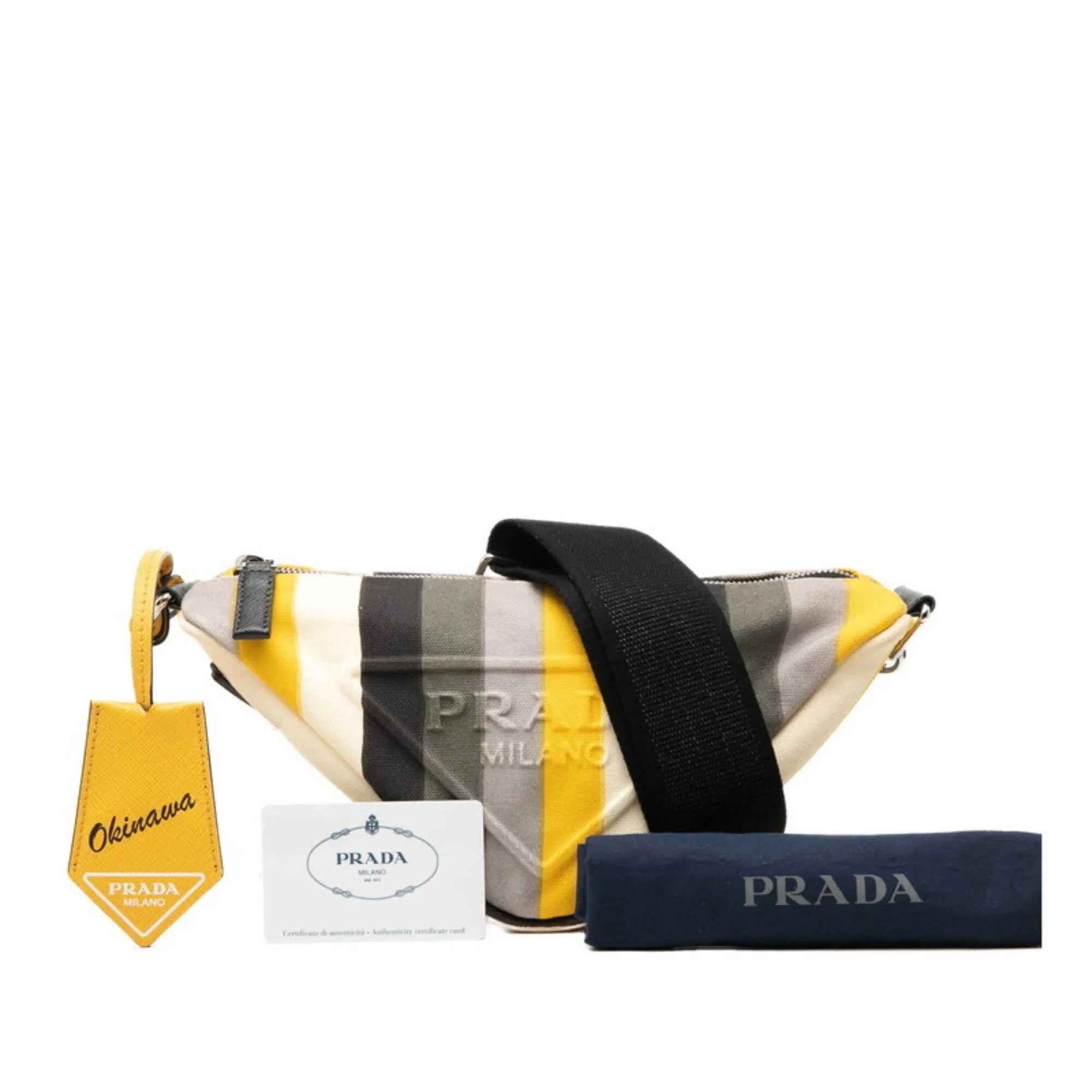 Canvas Shoulder Bag (Pre-Owned) - Prada - Modalova